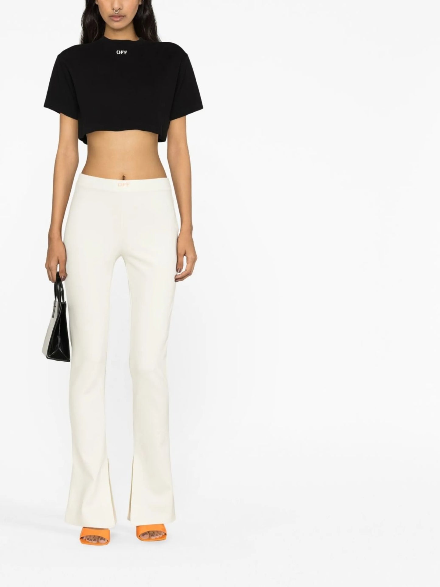 Sleek split leggings