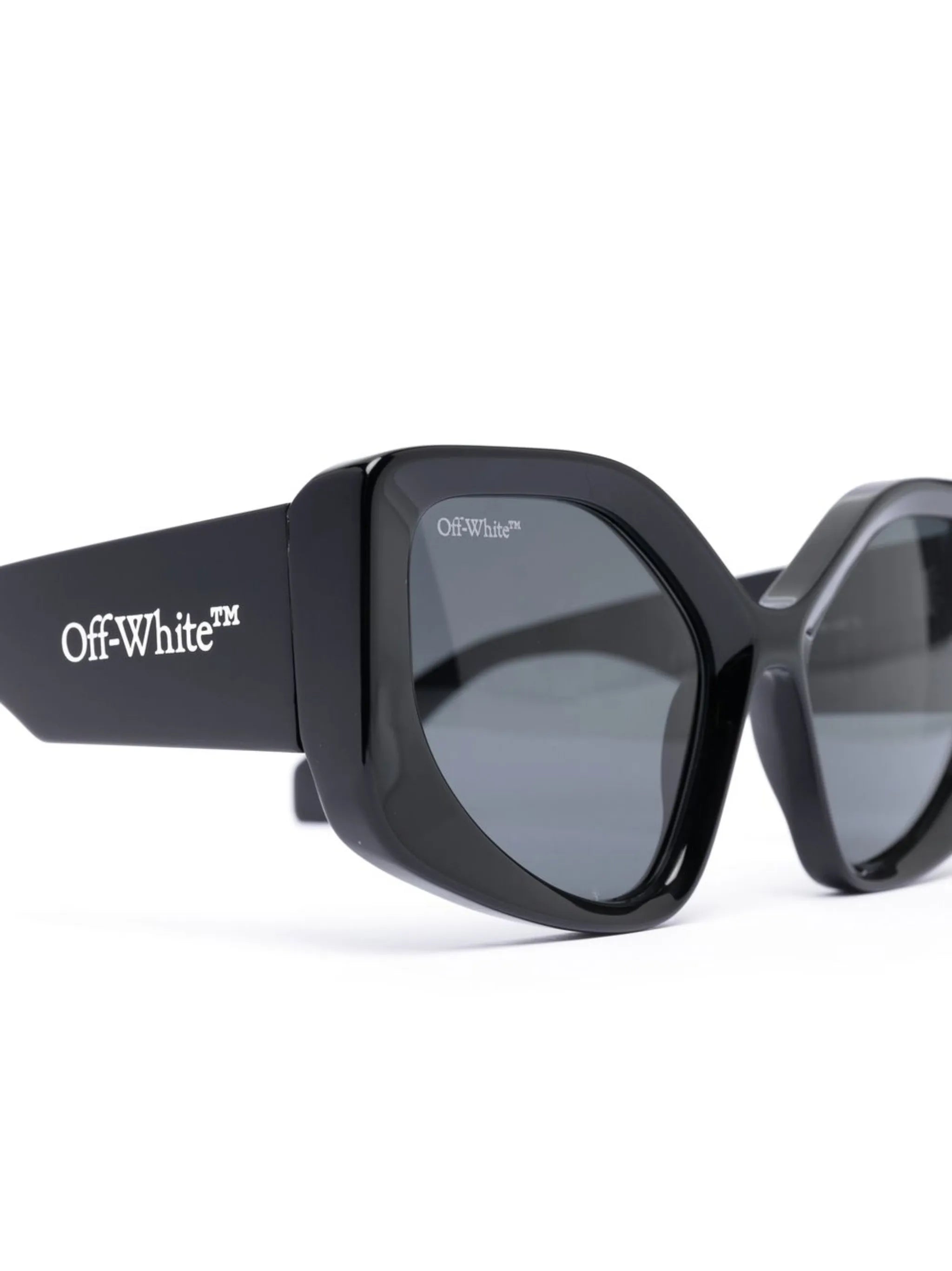Denver logo-print sunglasses