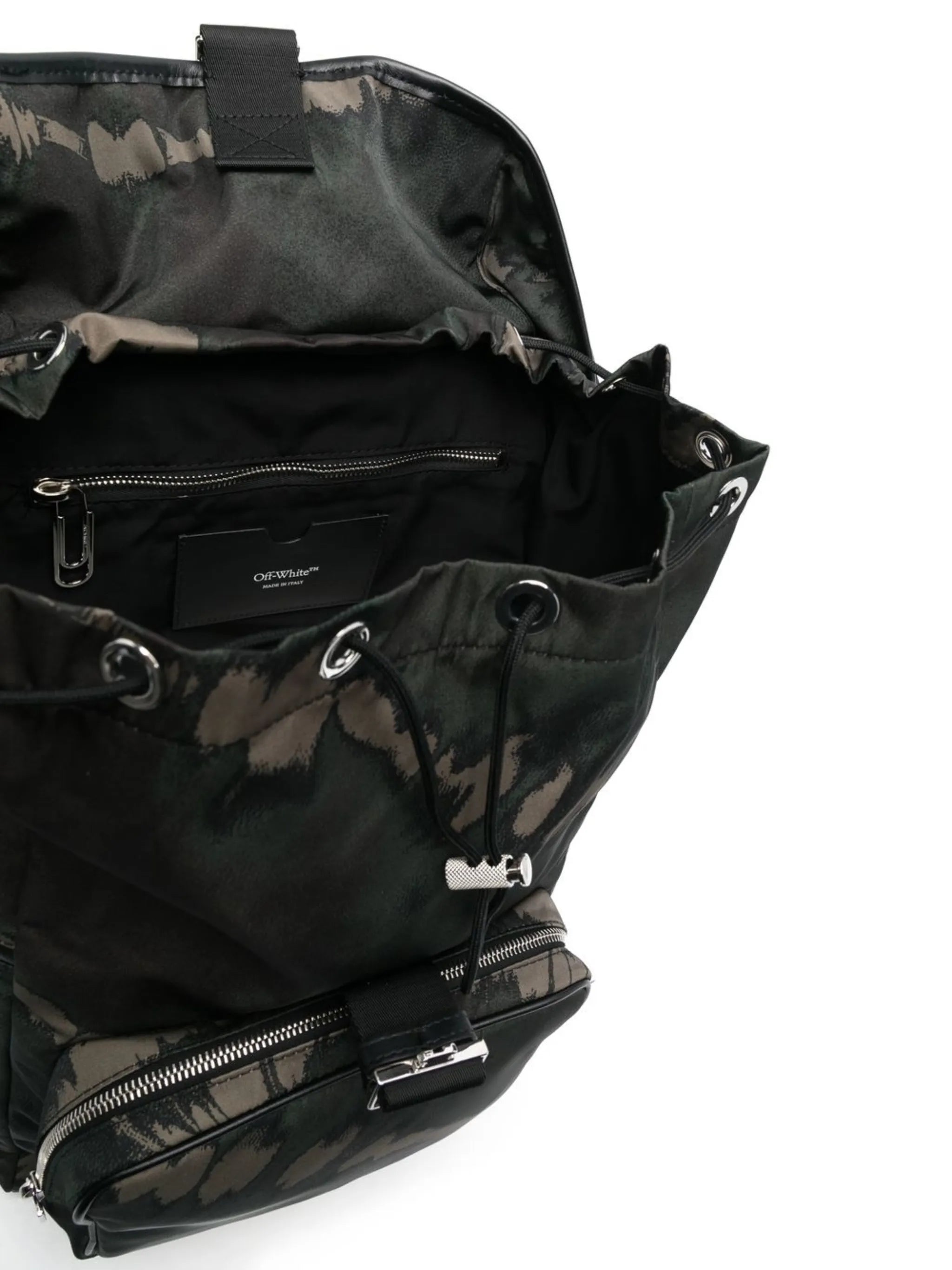 Arrow Tuc tie-dye print backpack
