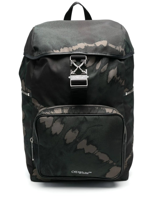 Arrow Tuc tie-dye print backpack