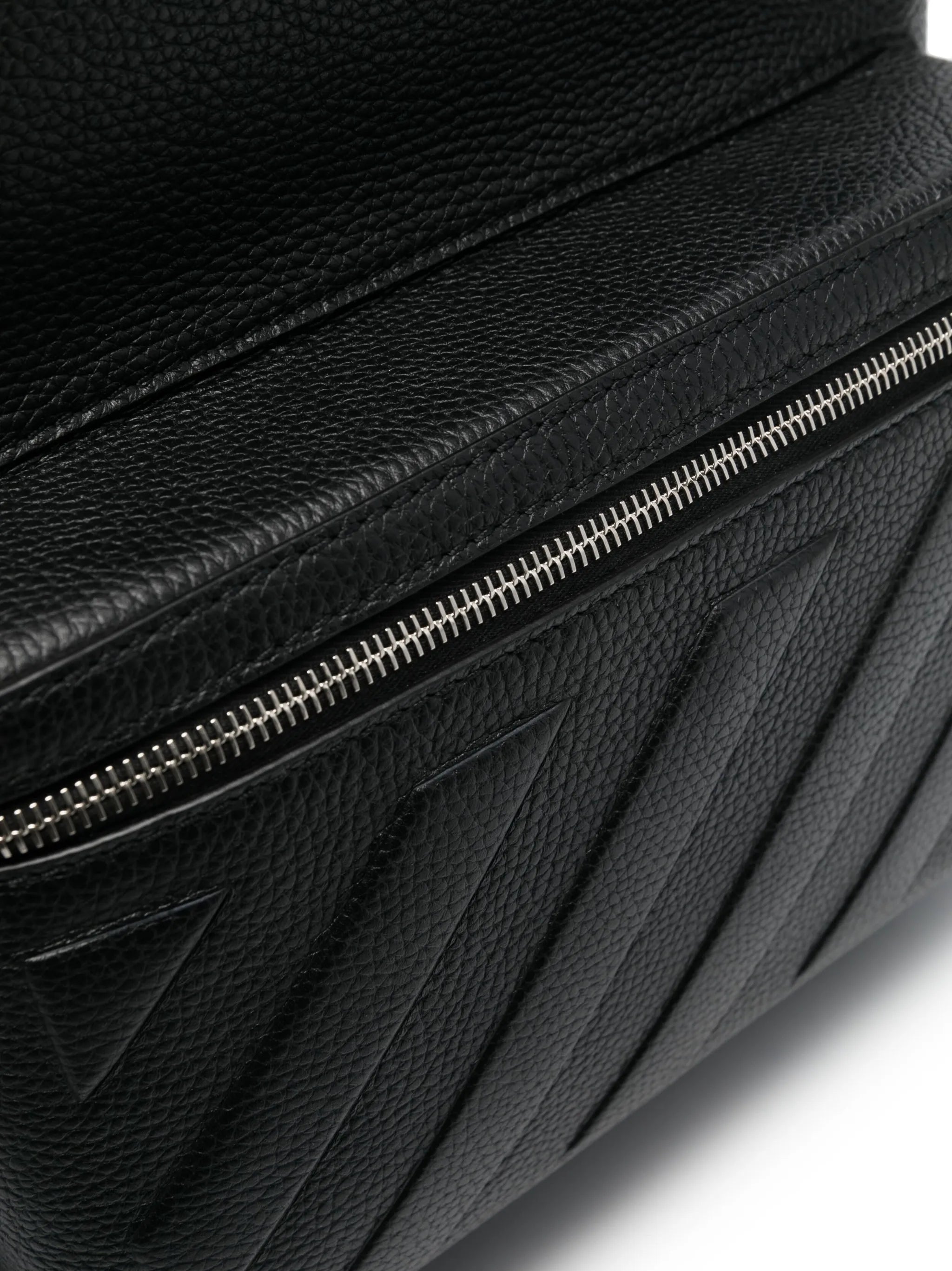 Binder embossed-detail backpack