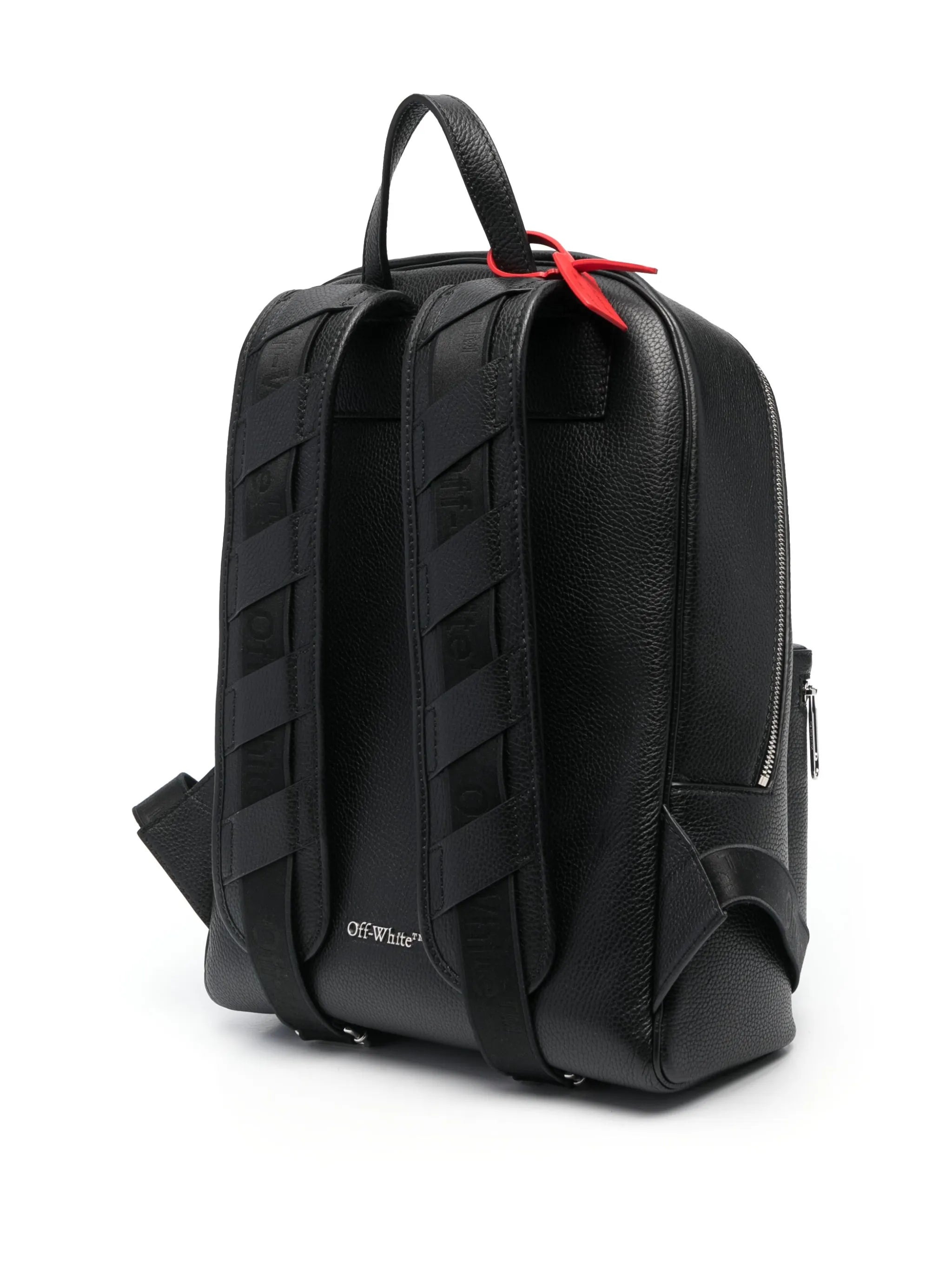 Binder embossed-detail backpack