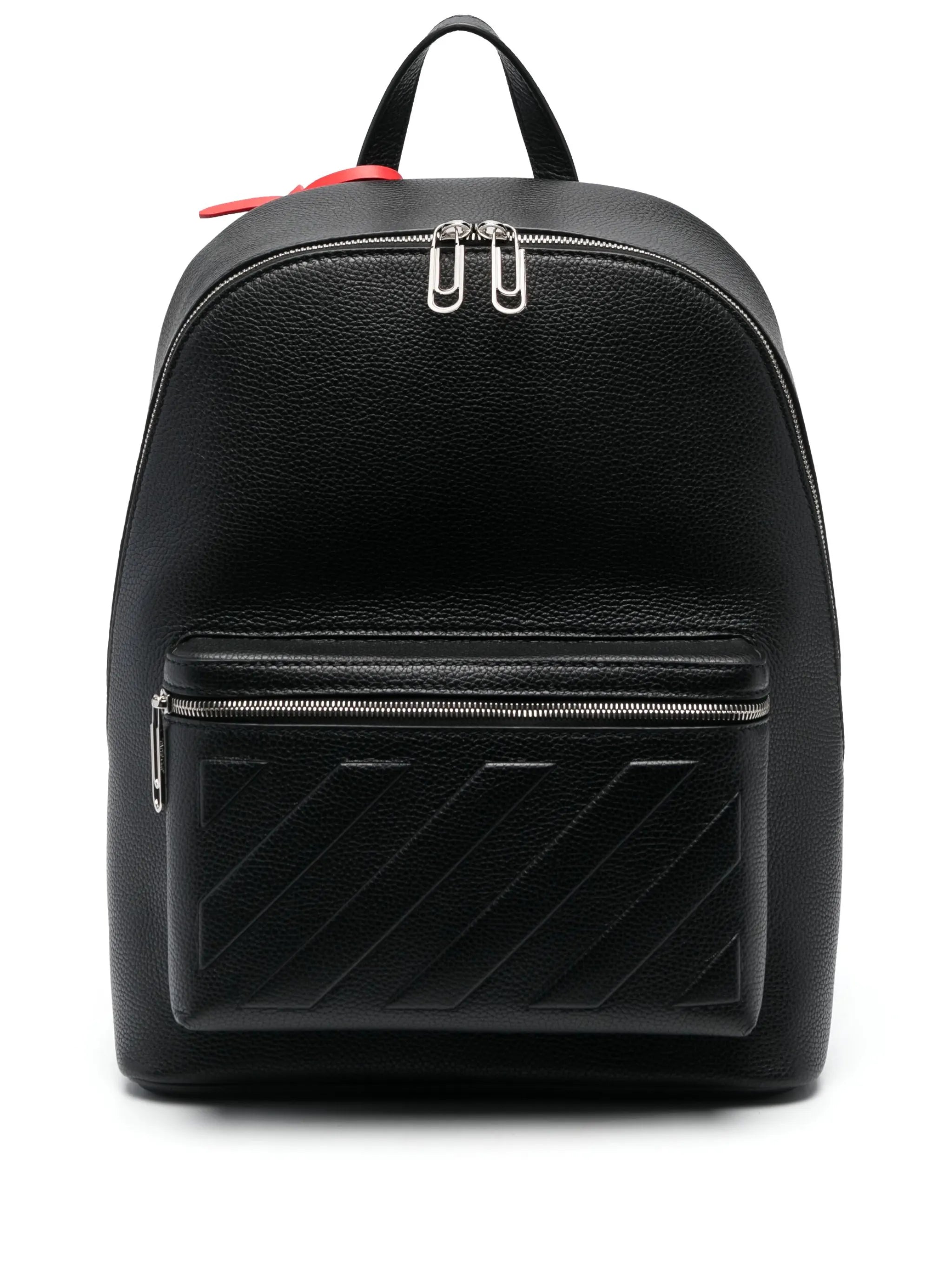 Binder embossed-detail backpack