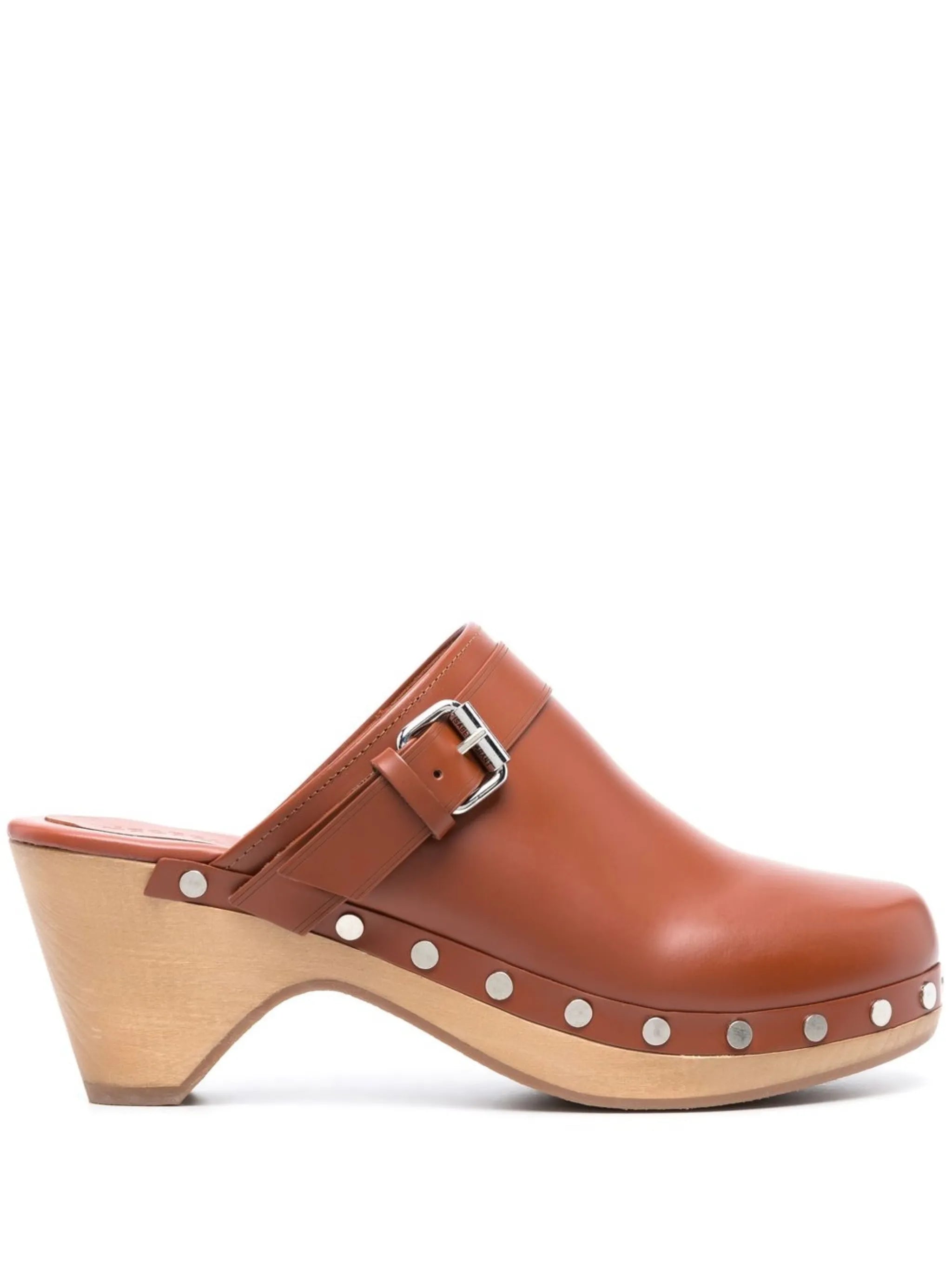 Titya leather clogs