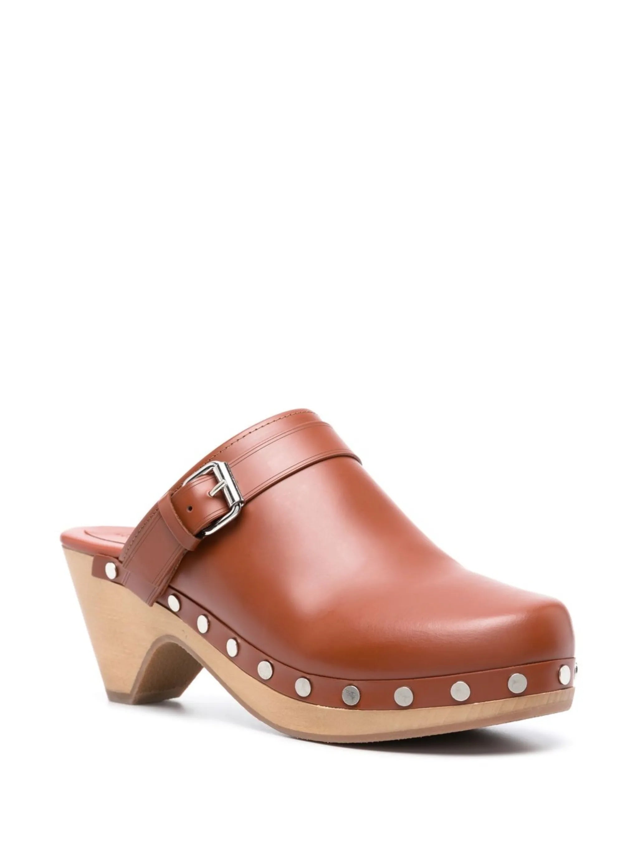 Titya leather clogs