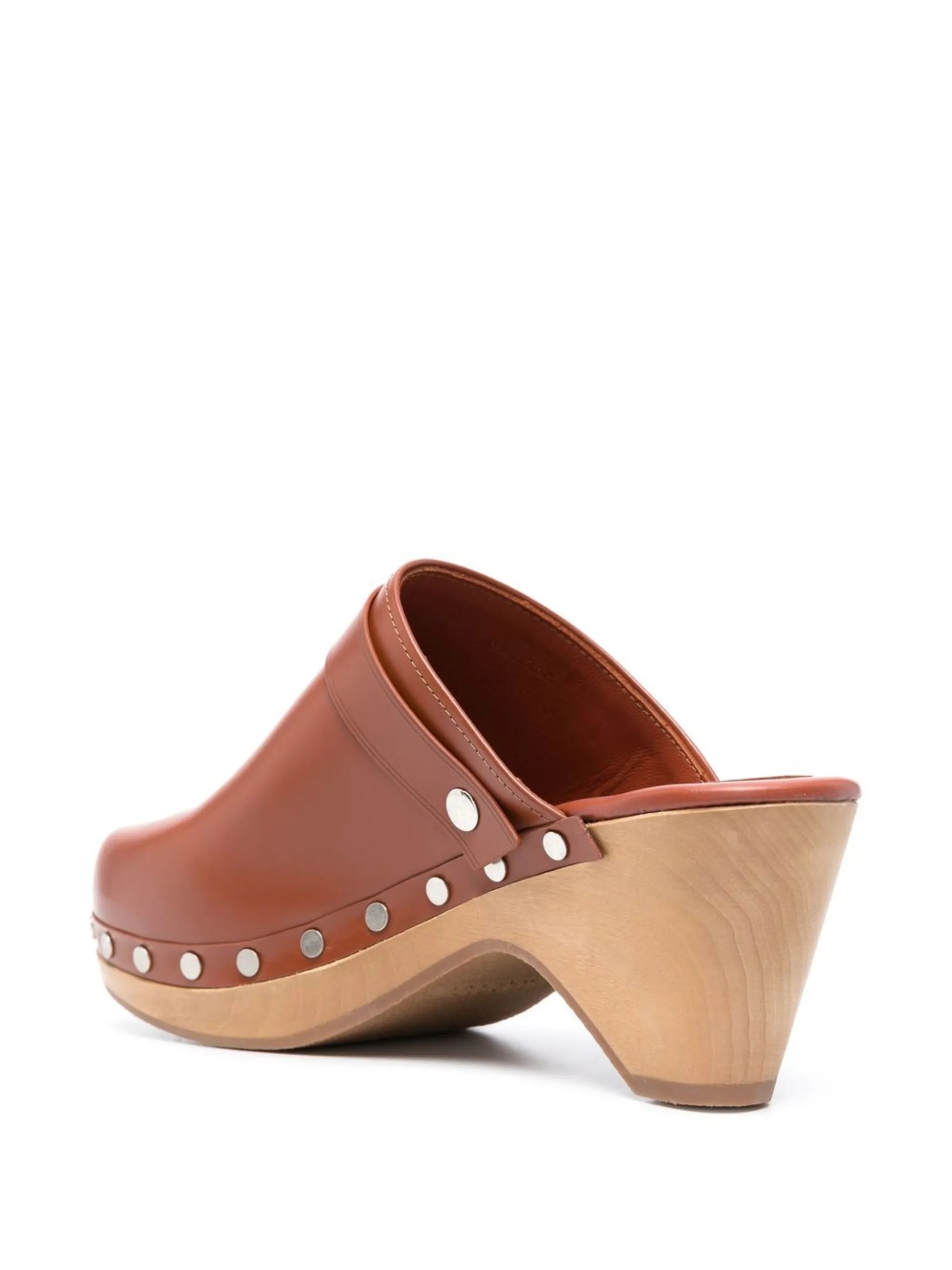 Titya leather clogs