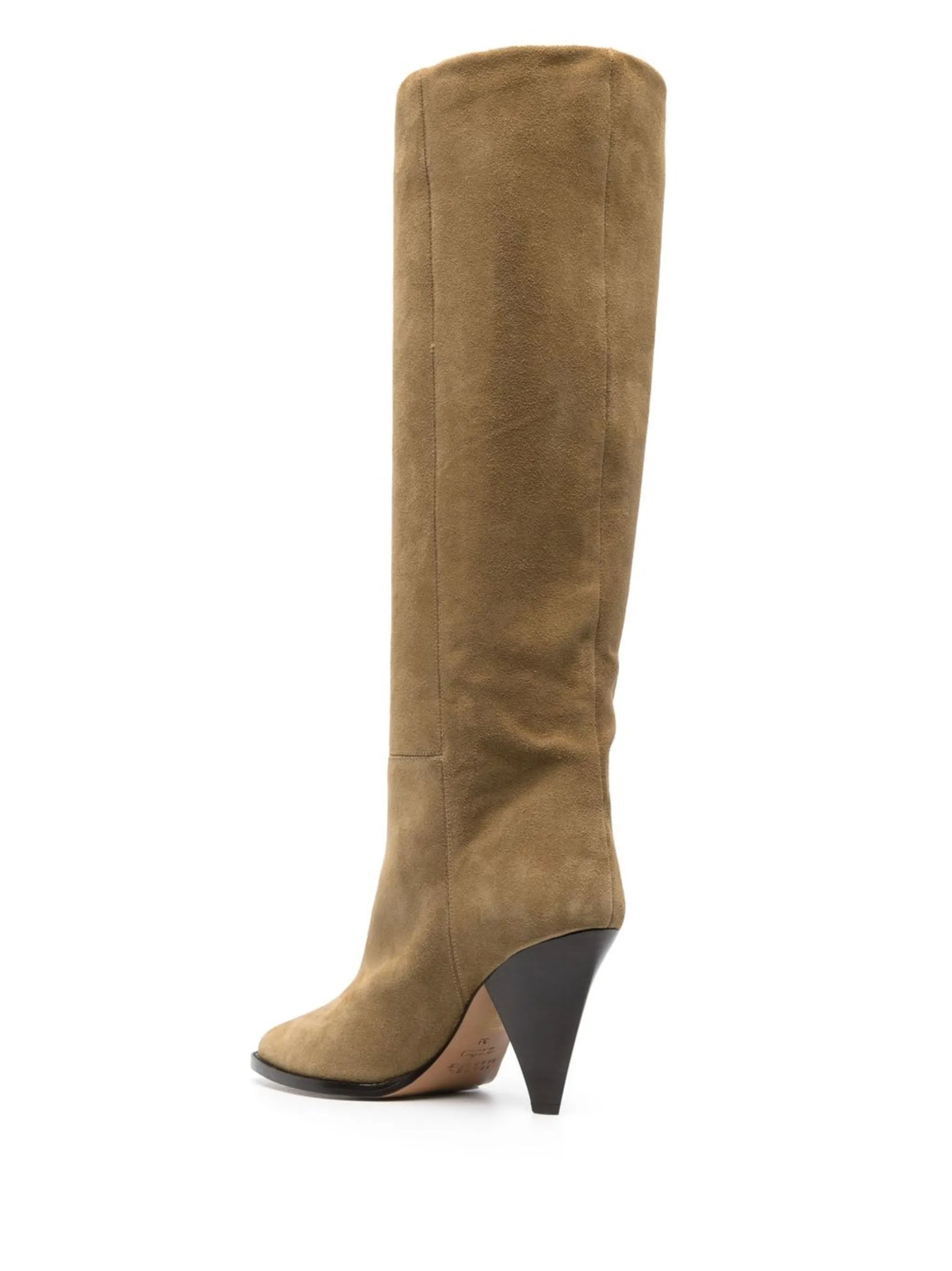 90mm Ririo suede boots