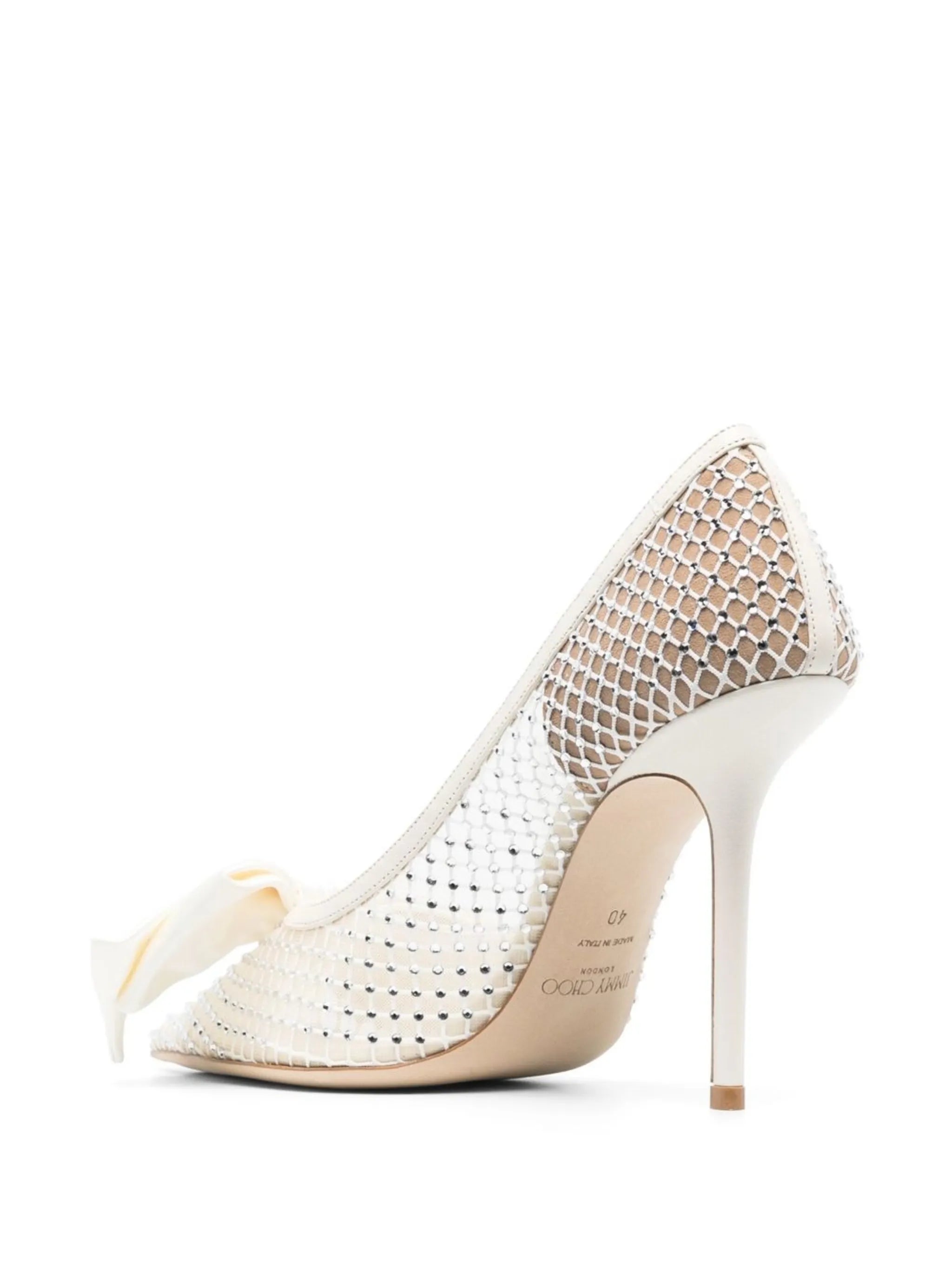 Love 100mm crystal-embellished pumps