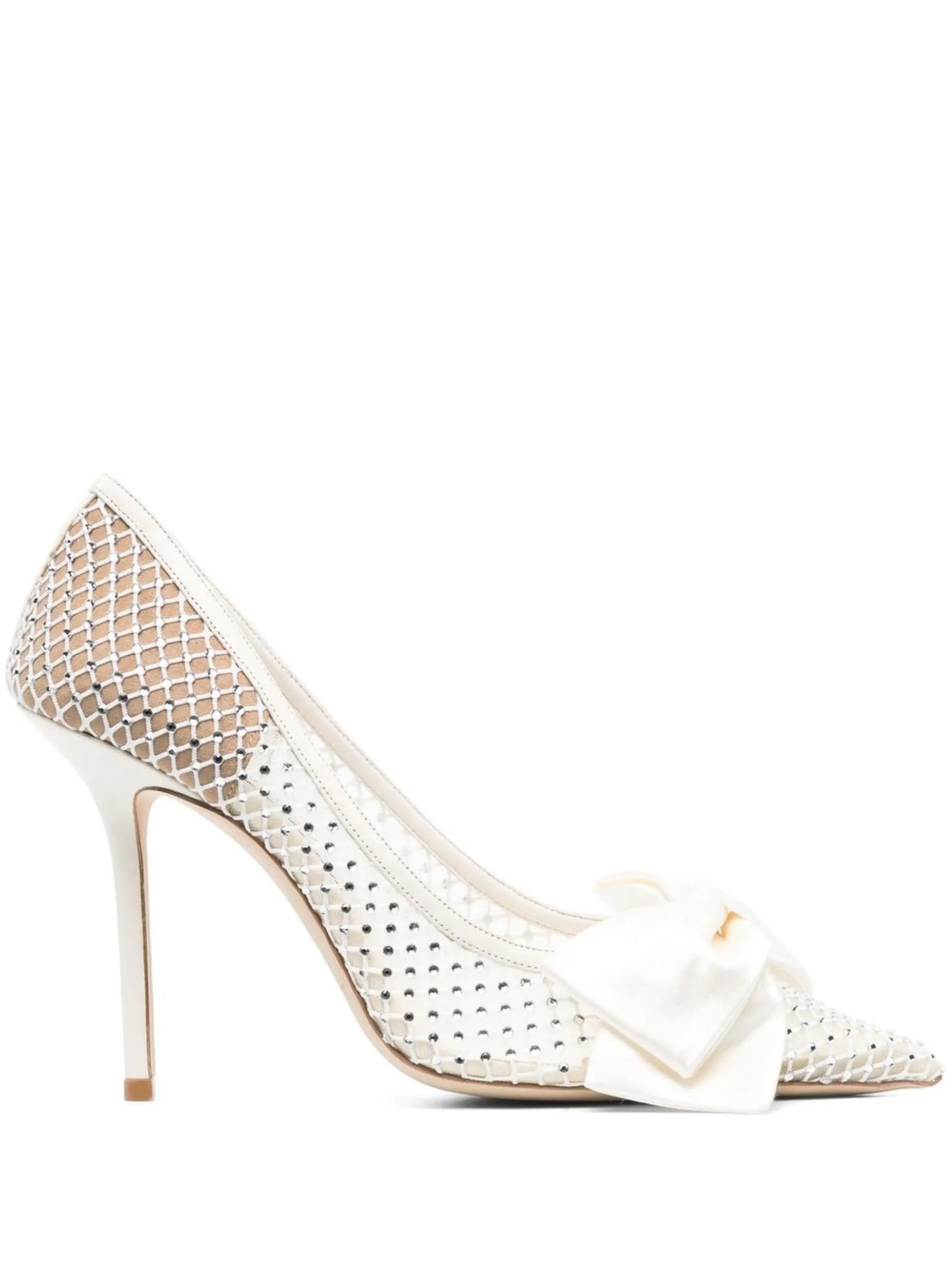 Love 100mm crystal-embellished pumps