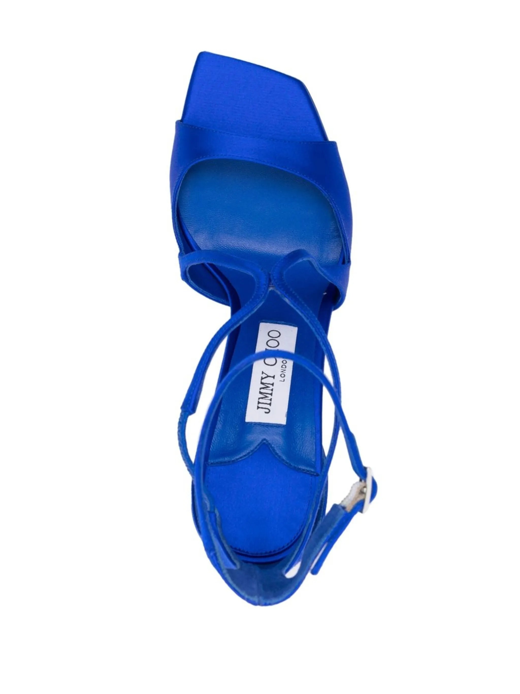 Azia 95mm satin sandals