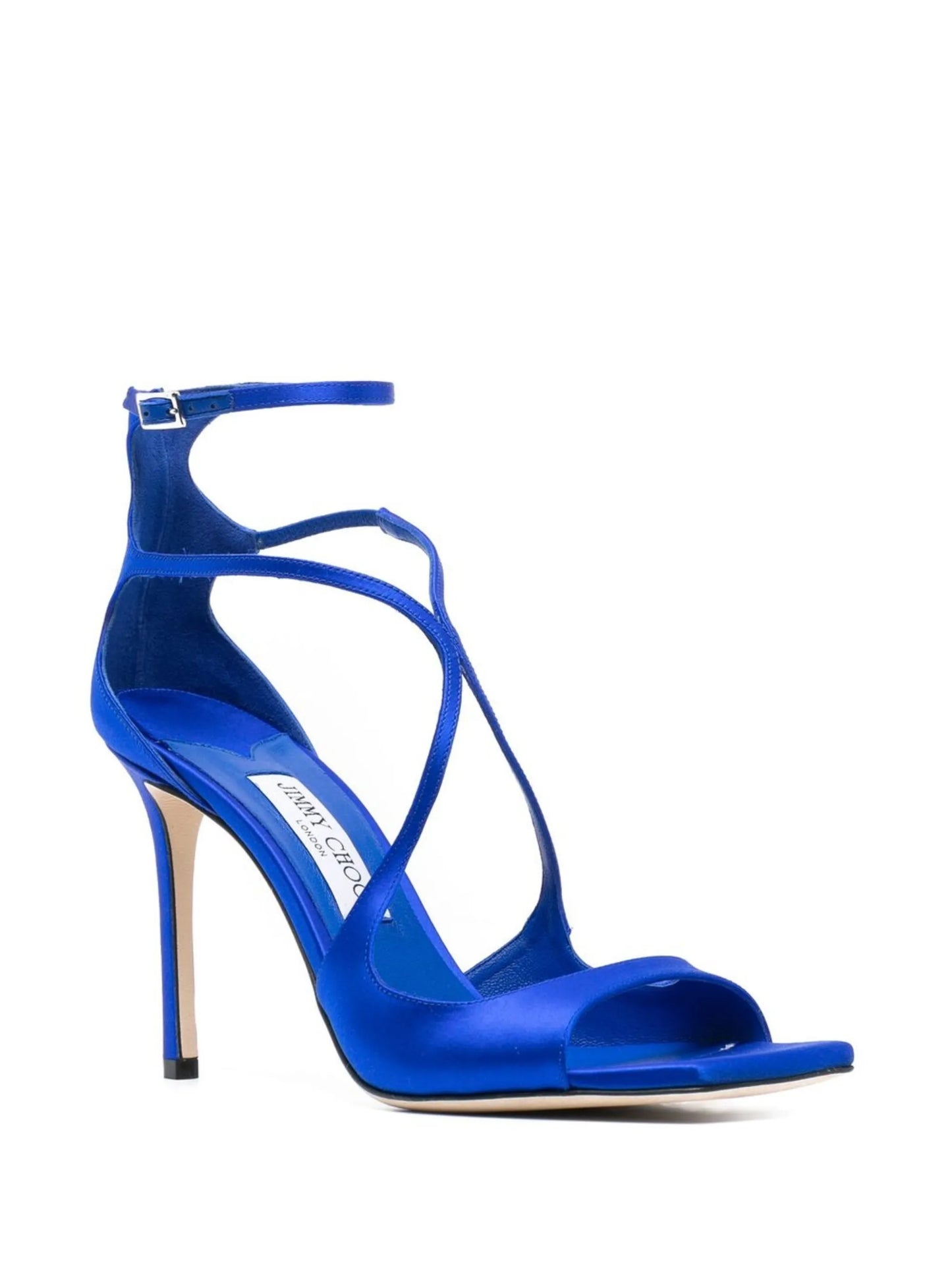 Azia 95mm satin sandals
