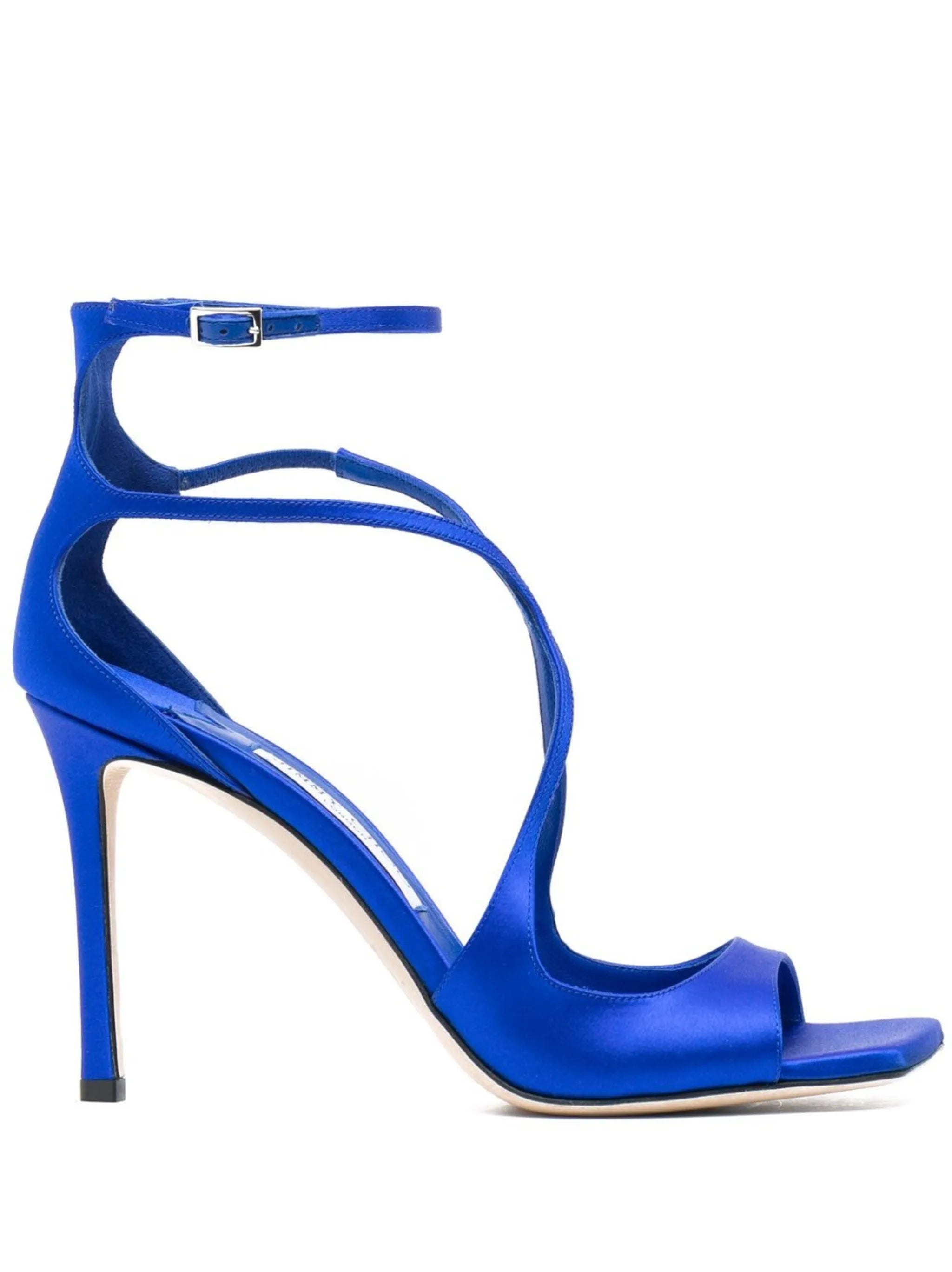 Azia 95mm satin sandals