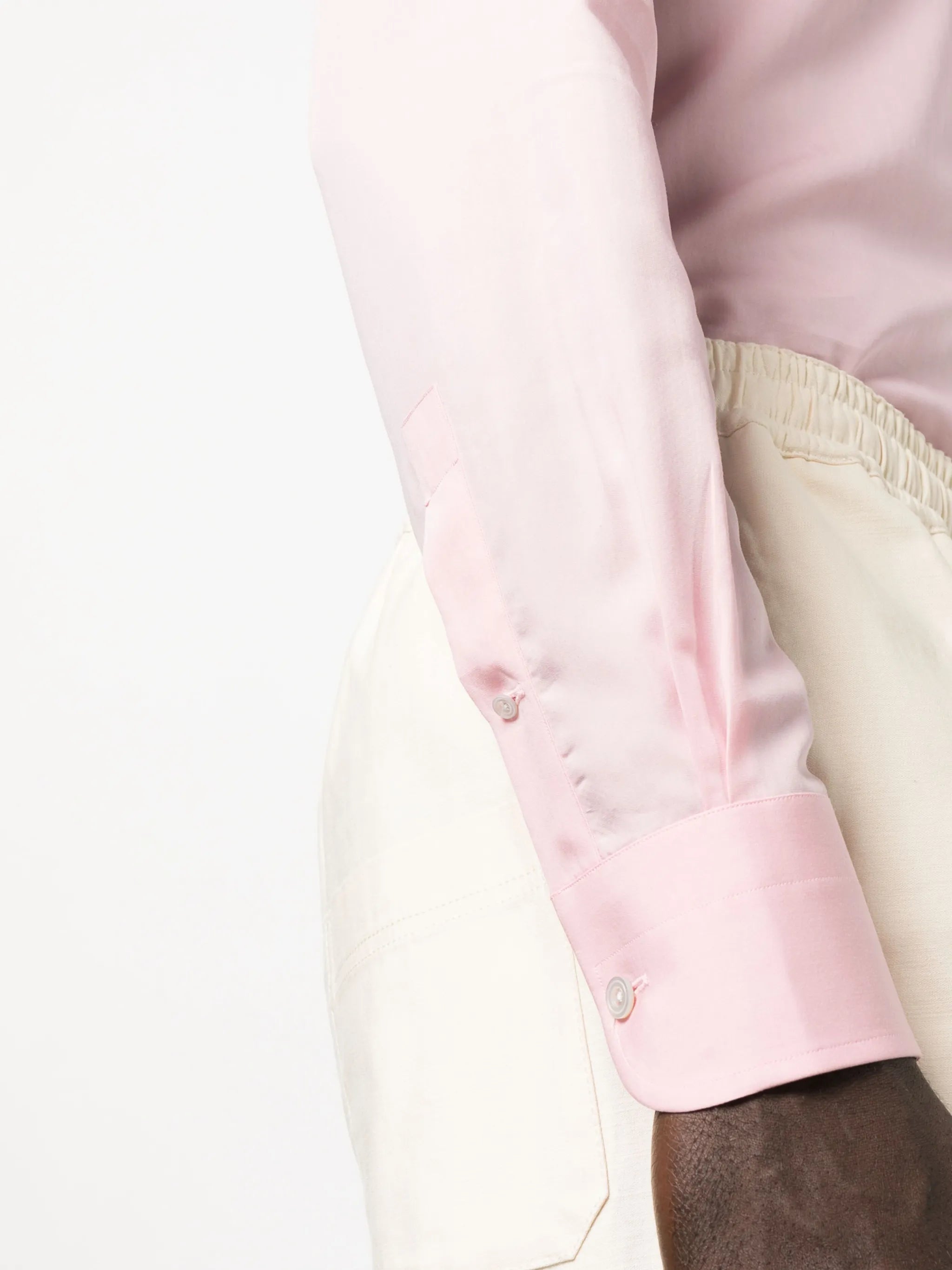 classic-collar long-sleeve shirt