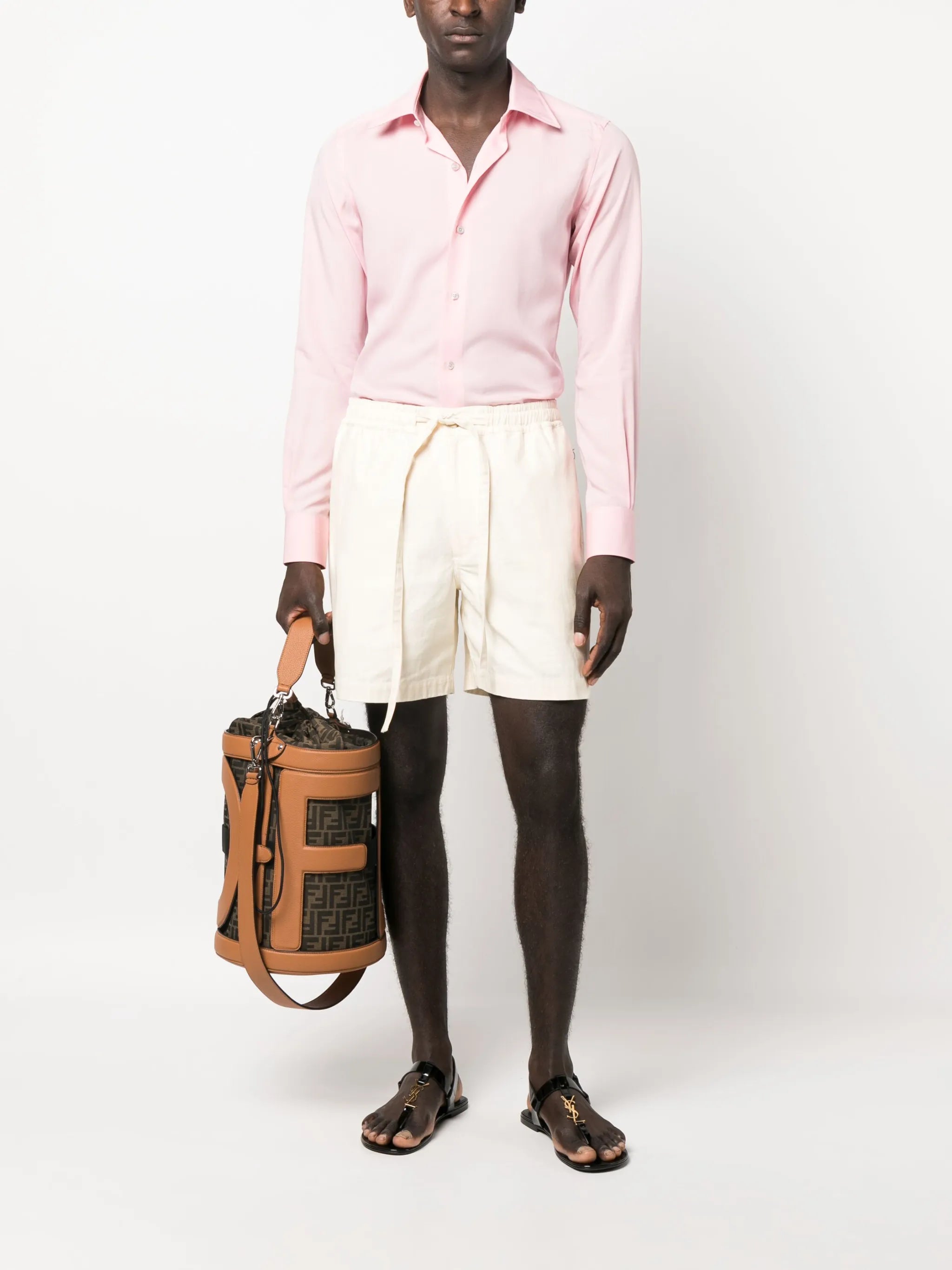 classic-collar long-sleeve shirt