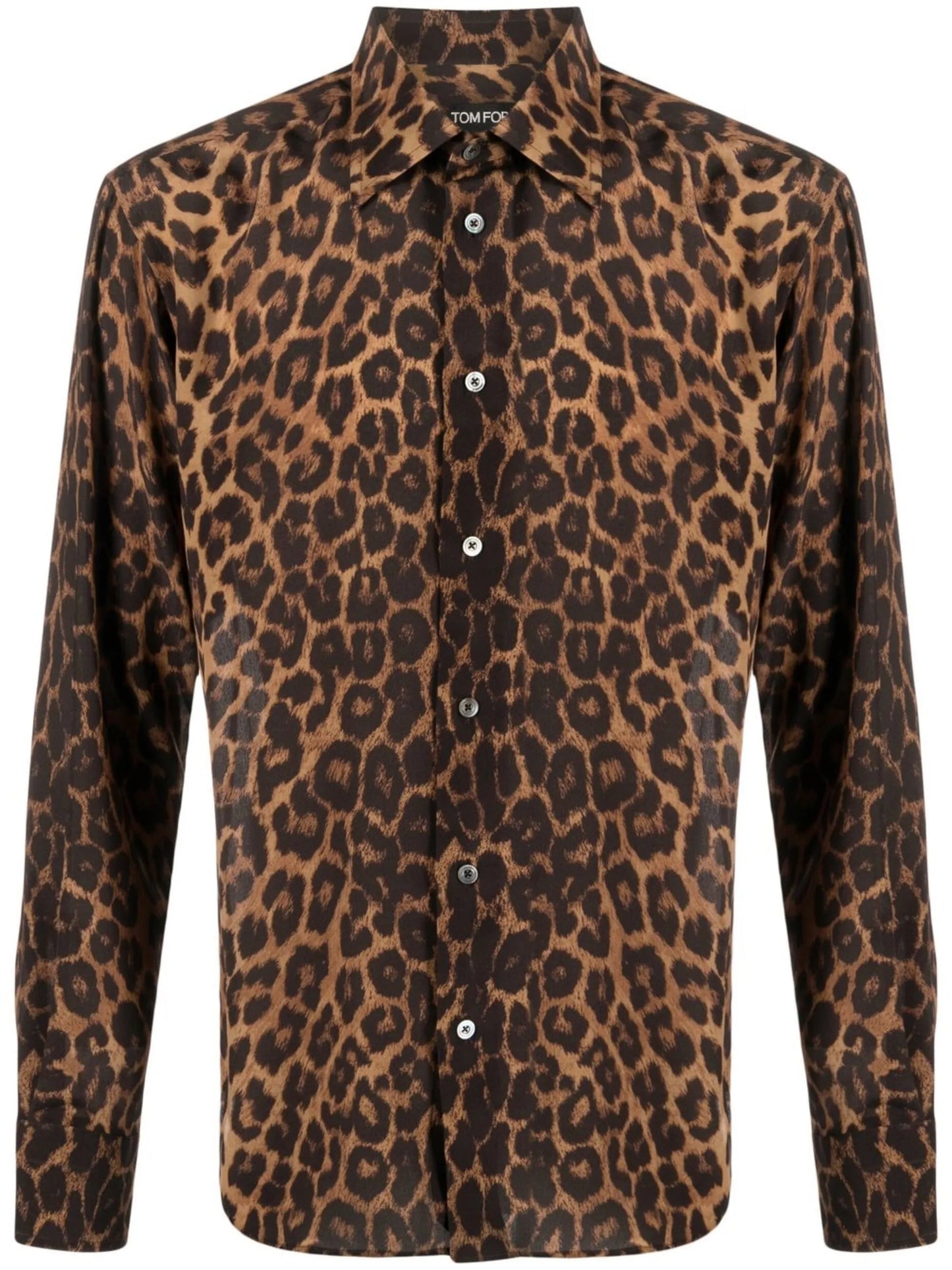 leopard-print shirt