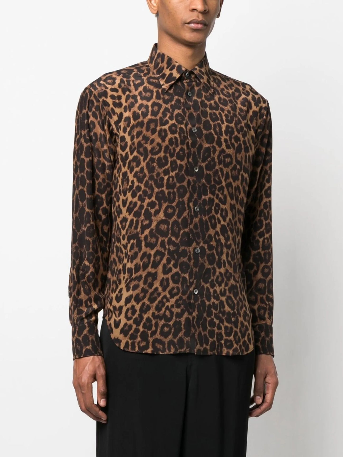 leopard-print shirt
