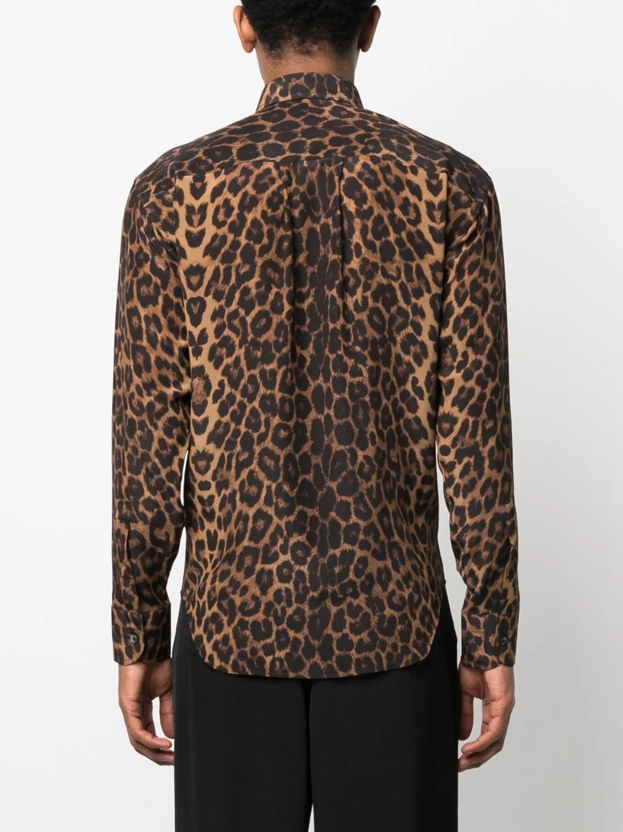 leopard-print shirt