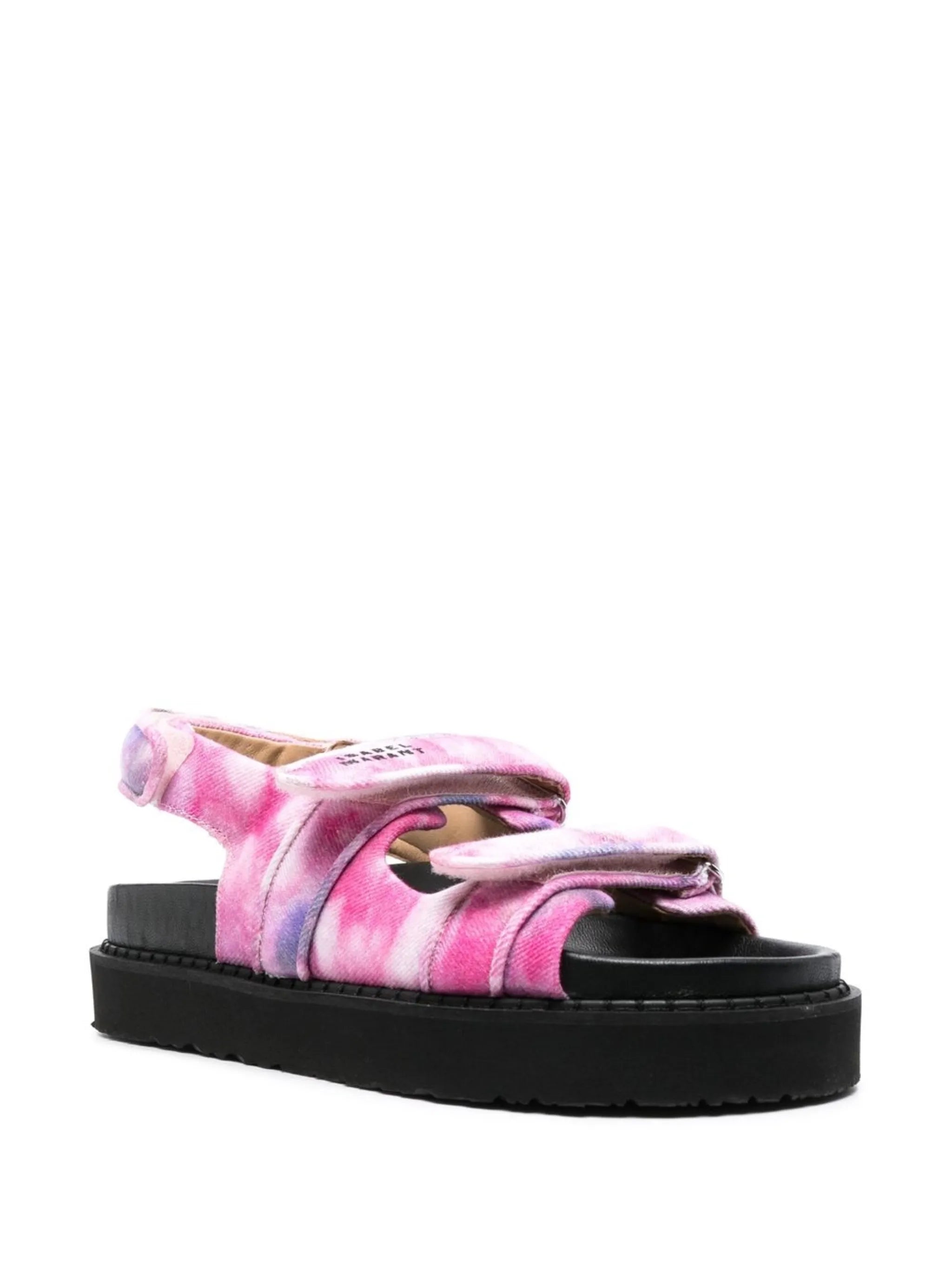 Madee tie-dye slingback sandals