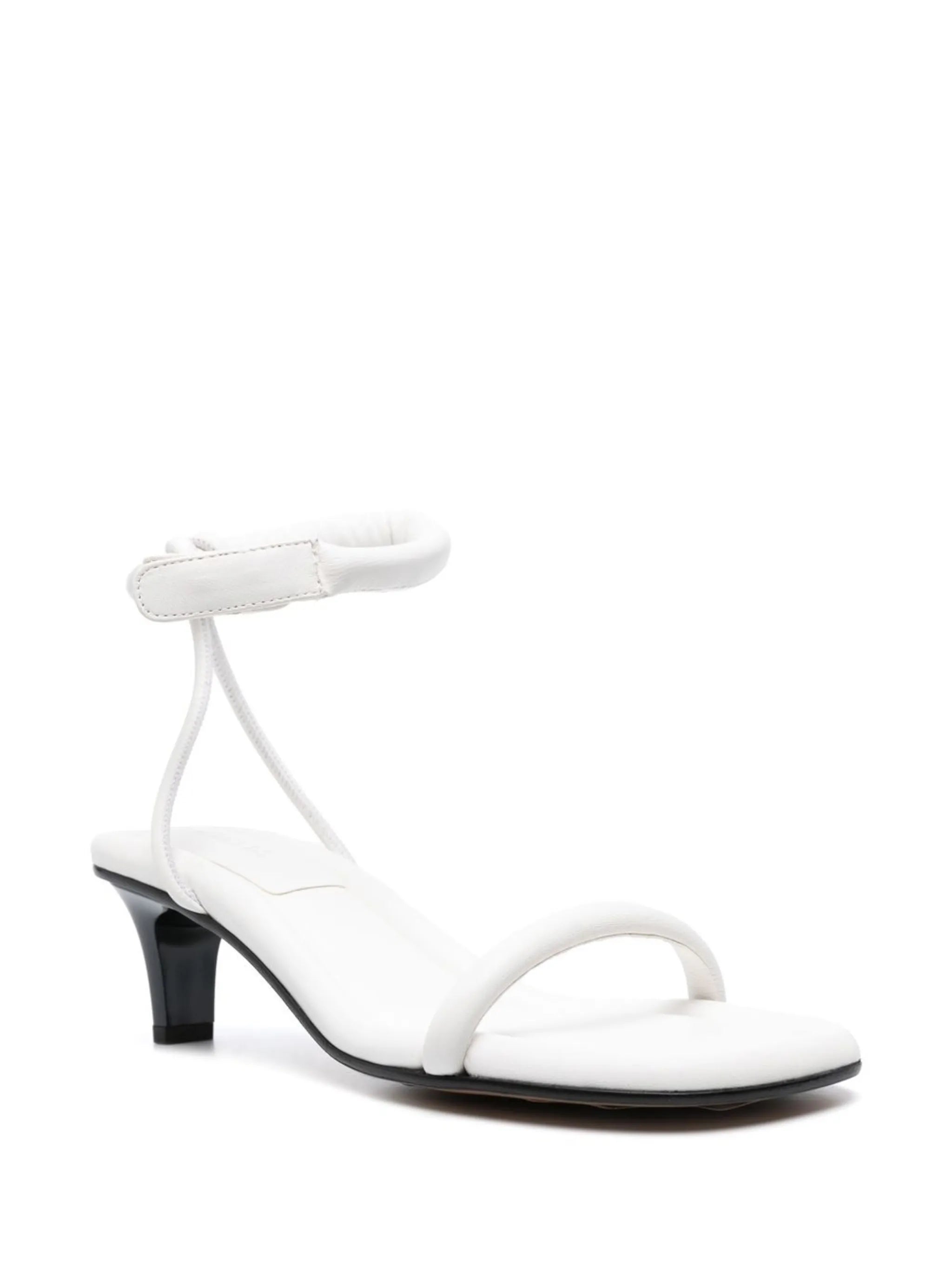 open toe heeled sandals