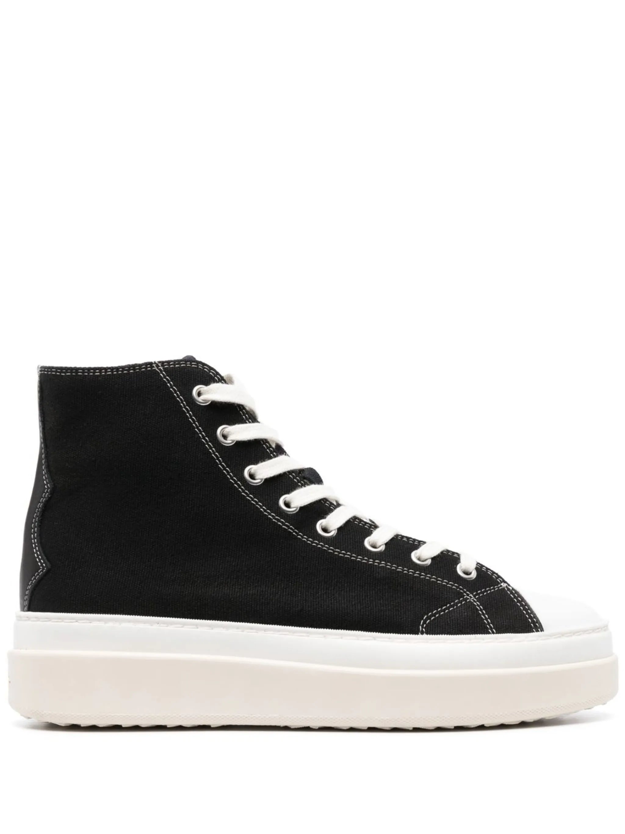 lace-up high-top sneakers