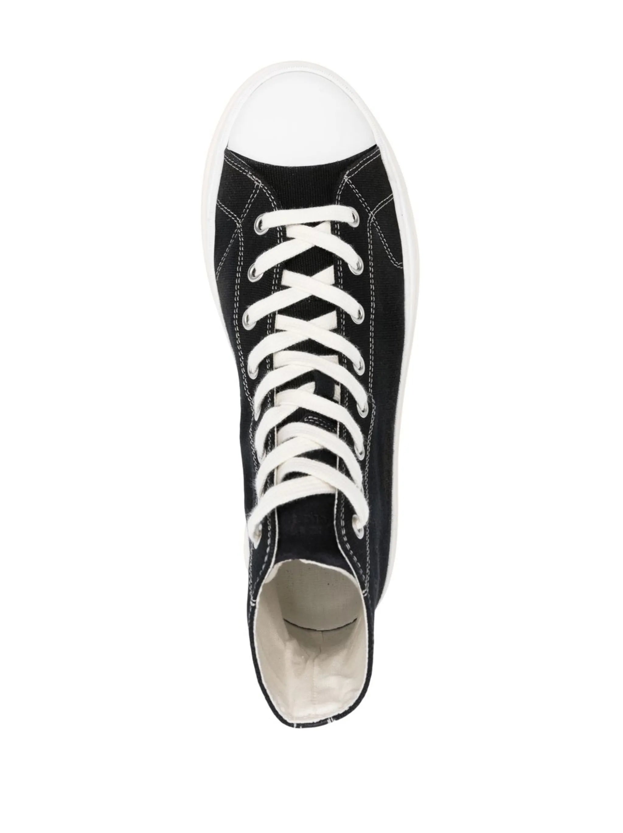 lace-up high-top sneakers