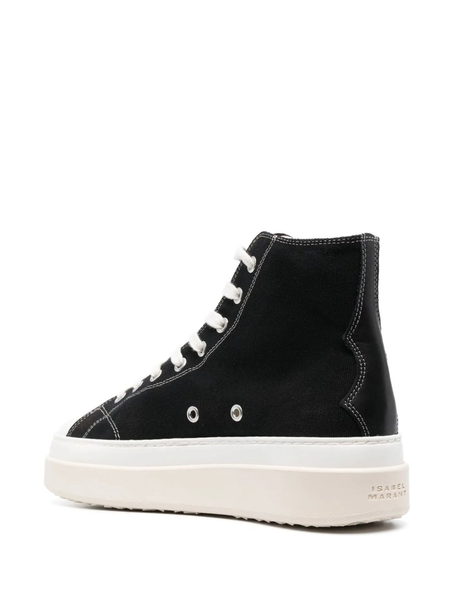 lace-up high-top sneakers