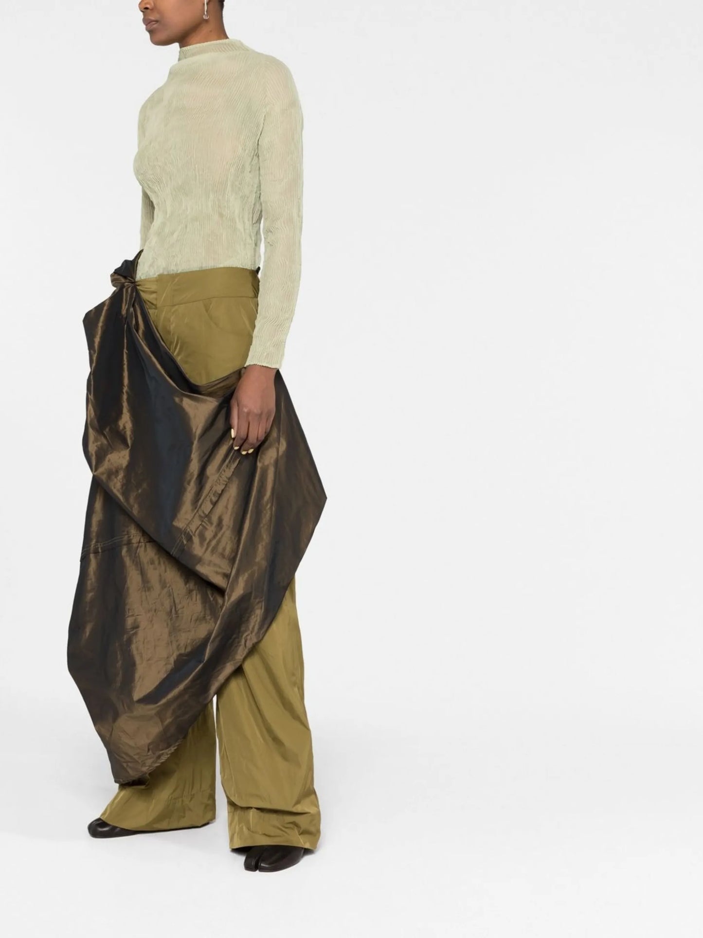 layered-design pants
