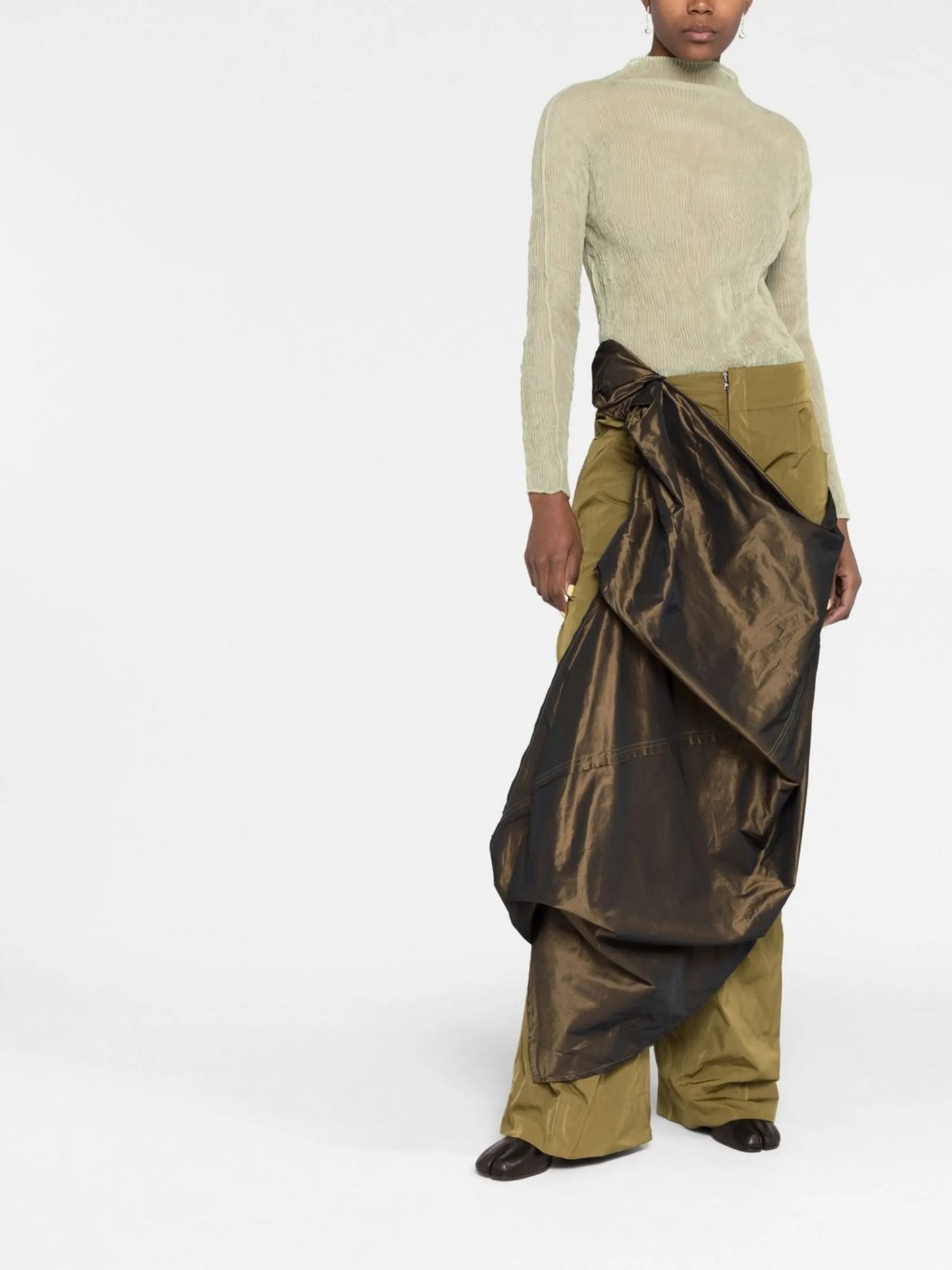layered-design pants