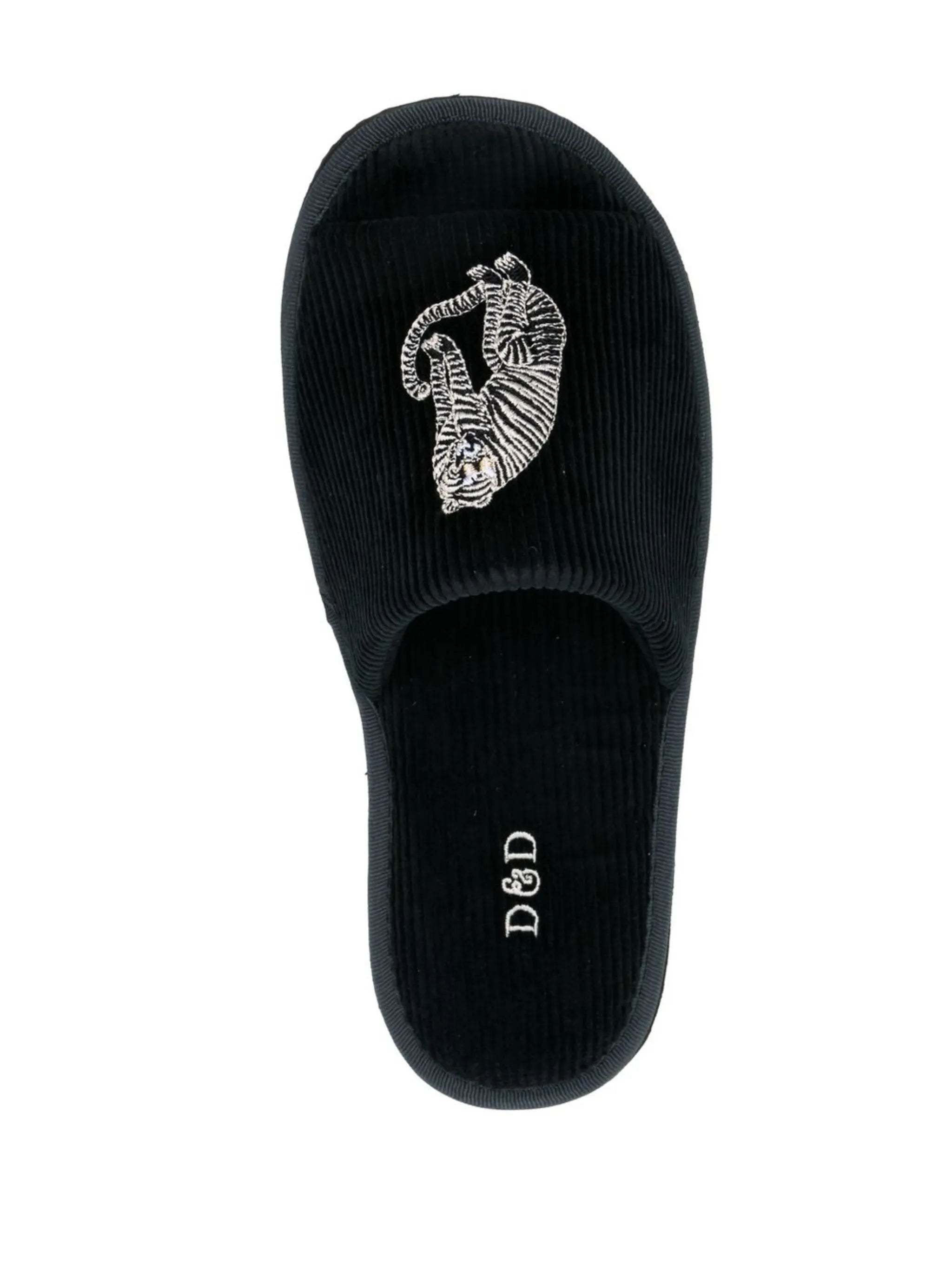 Sansindo tiger-print slippers
