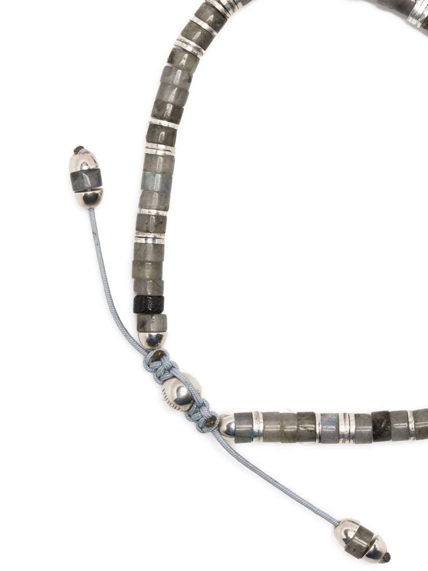 beaded drawstring bracelet