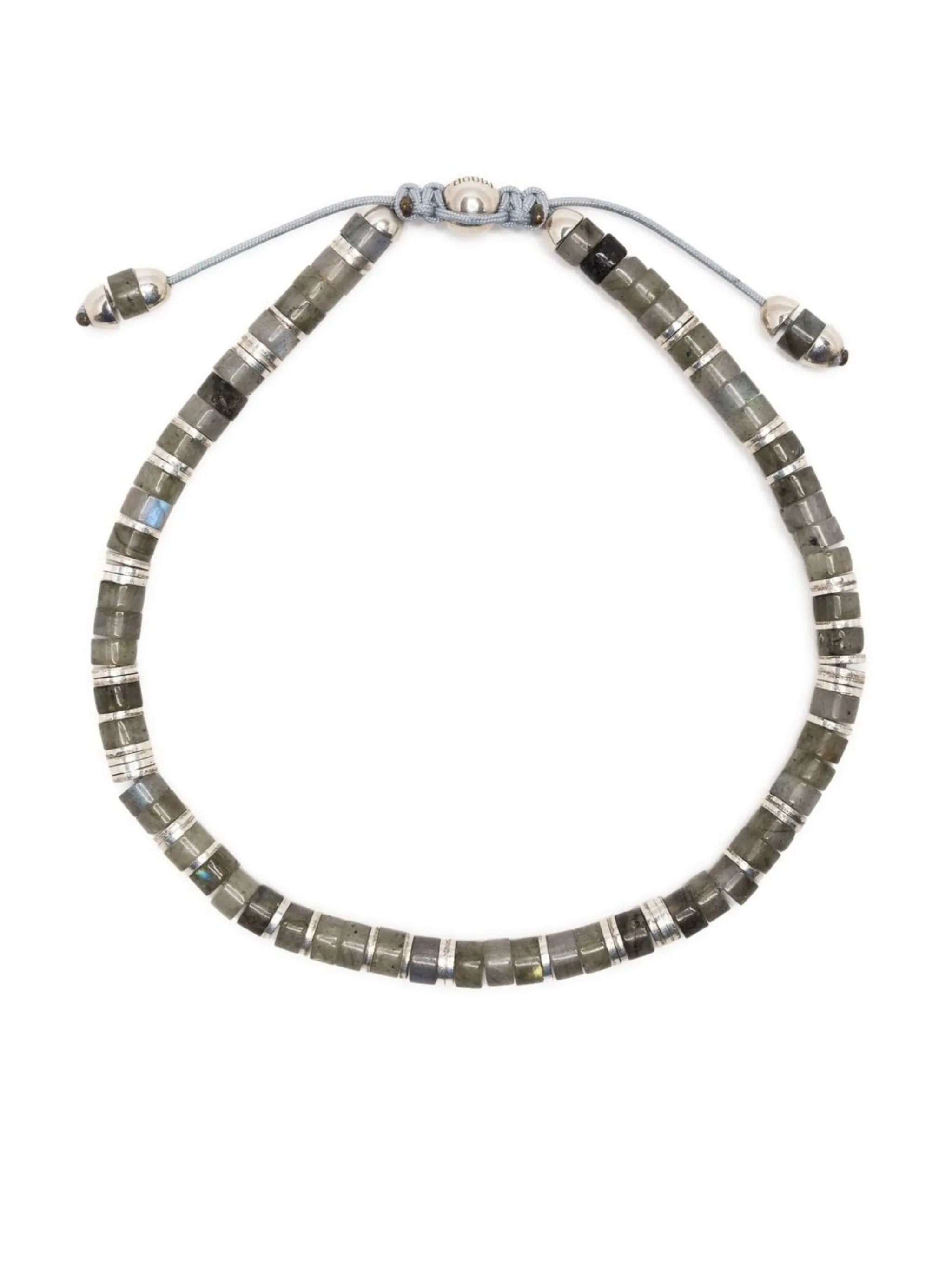 beaded drawstring bracelet