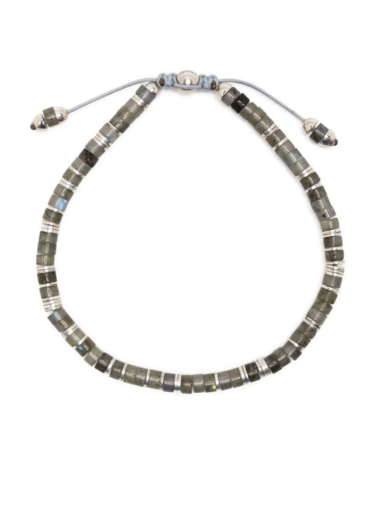 beaded drawstring bracelet