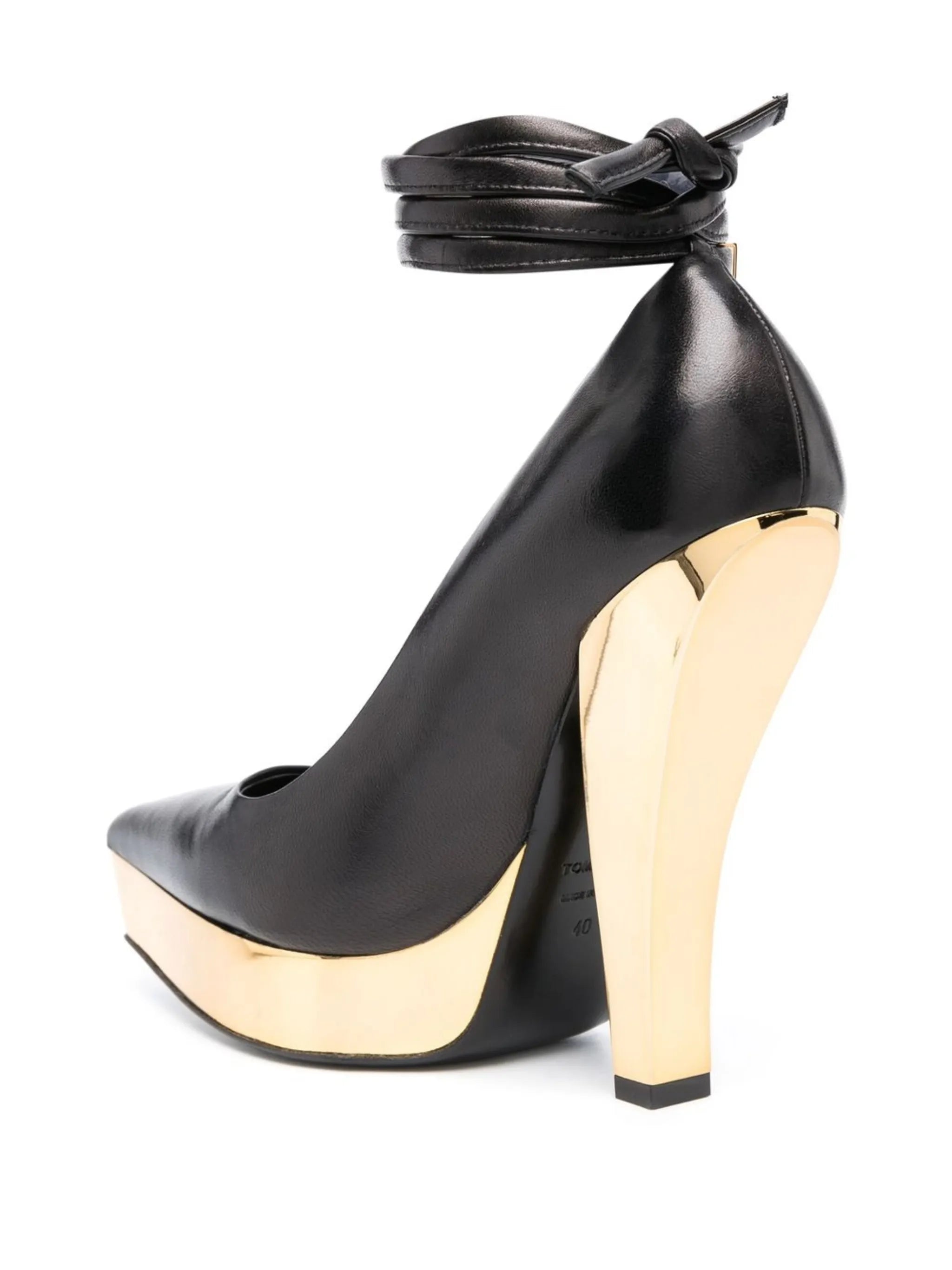 Scoop pointed-toe 130mm pumps