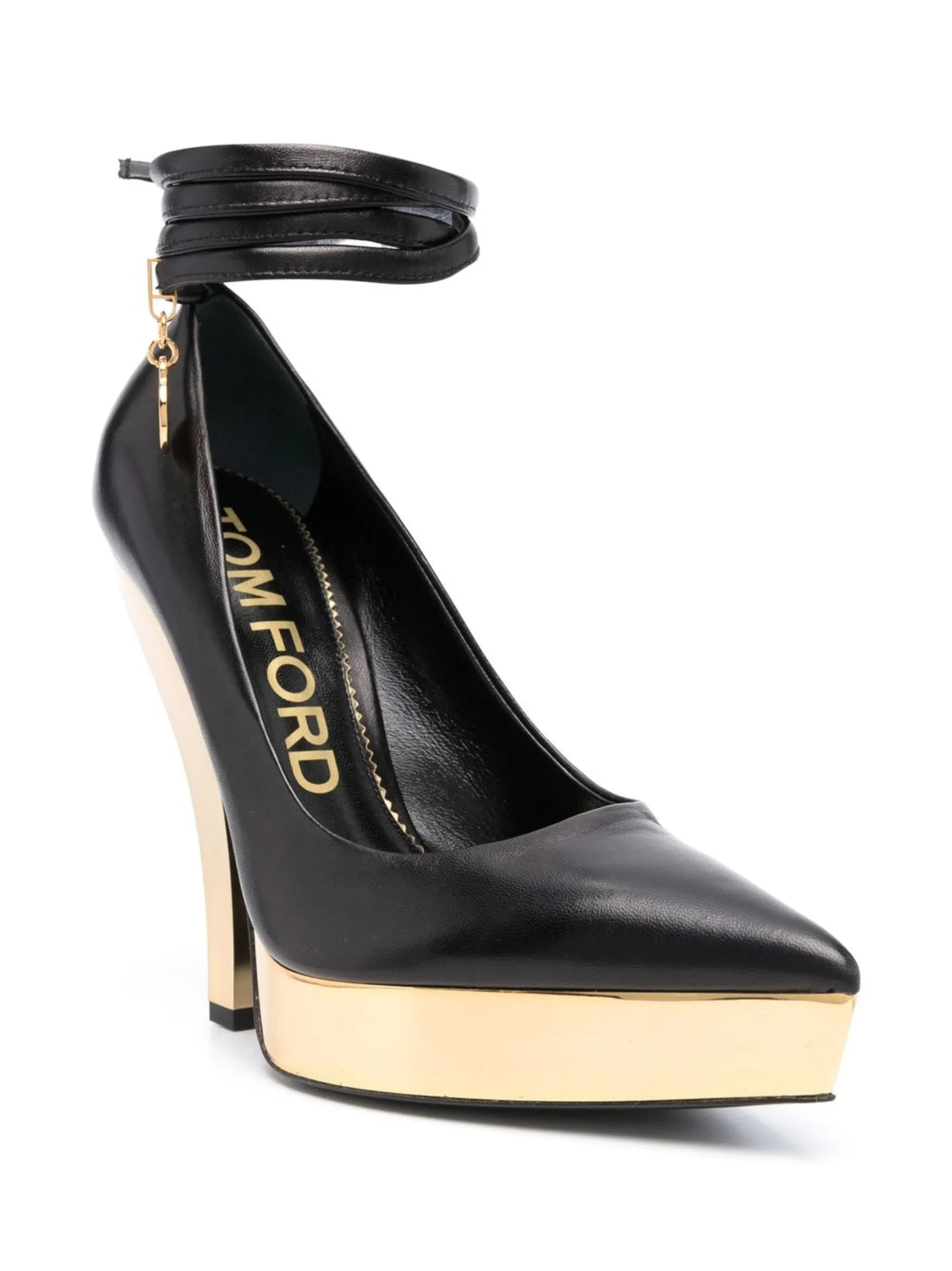 Scoop pointed-toe 130mm pumps