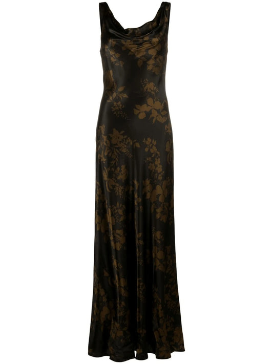 Annabelle silk gown