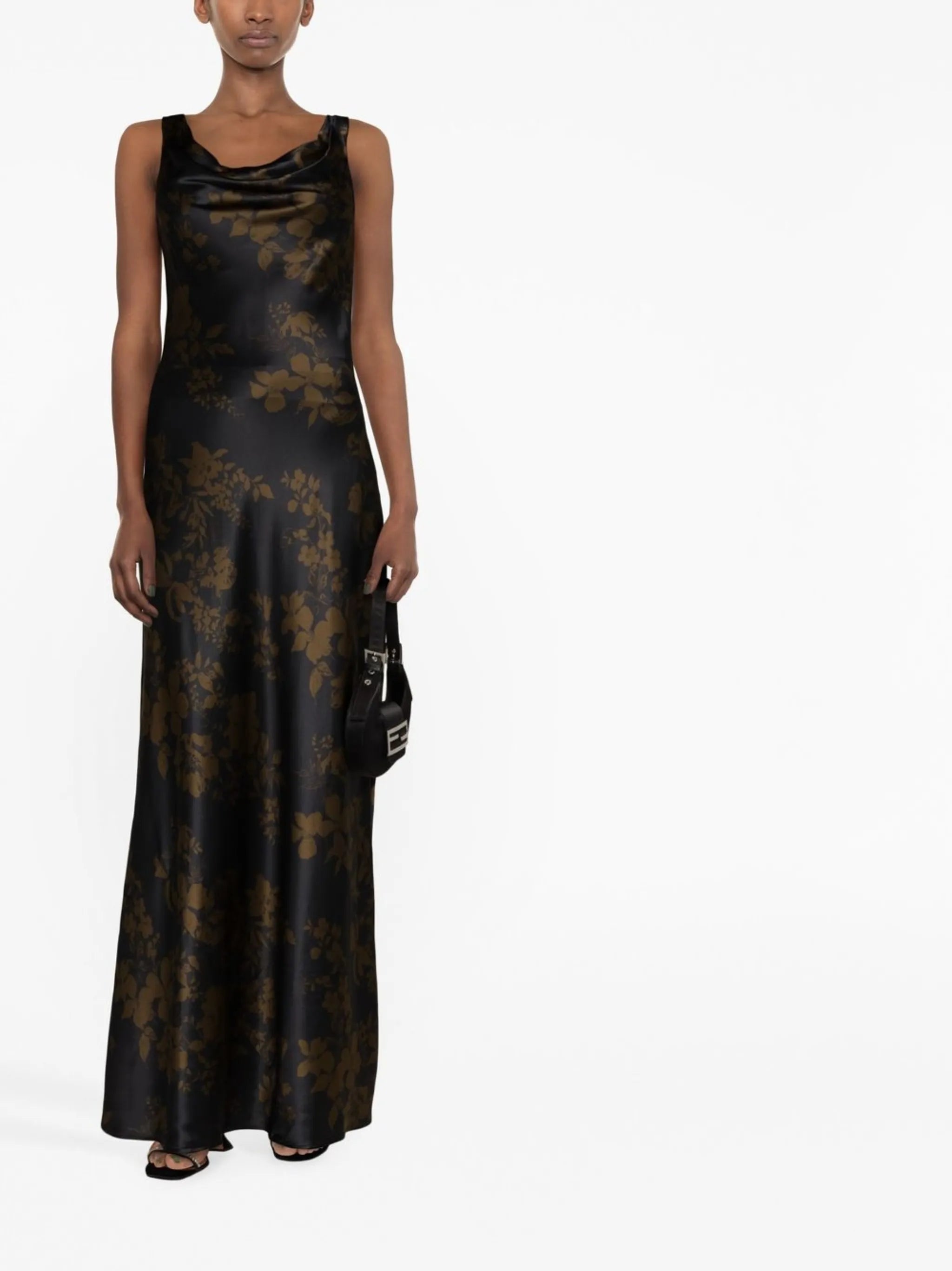 Annabelle silk gown