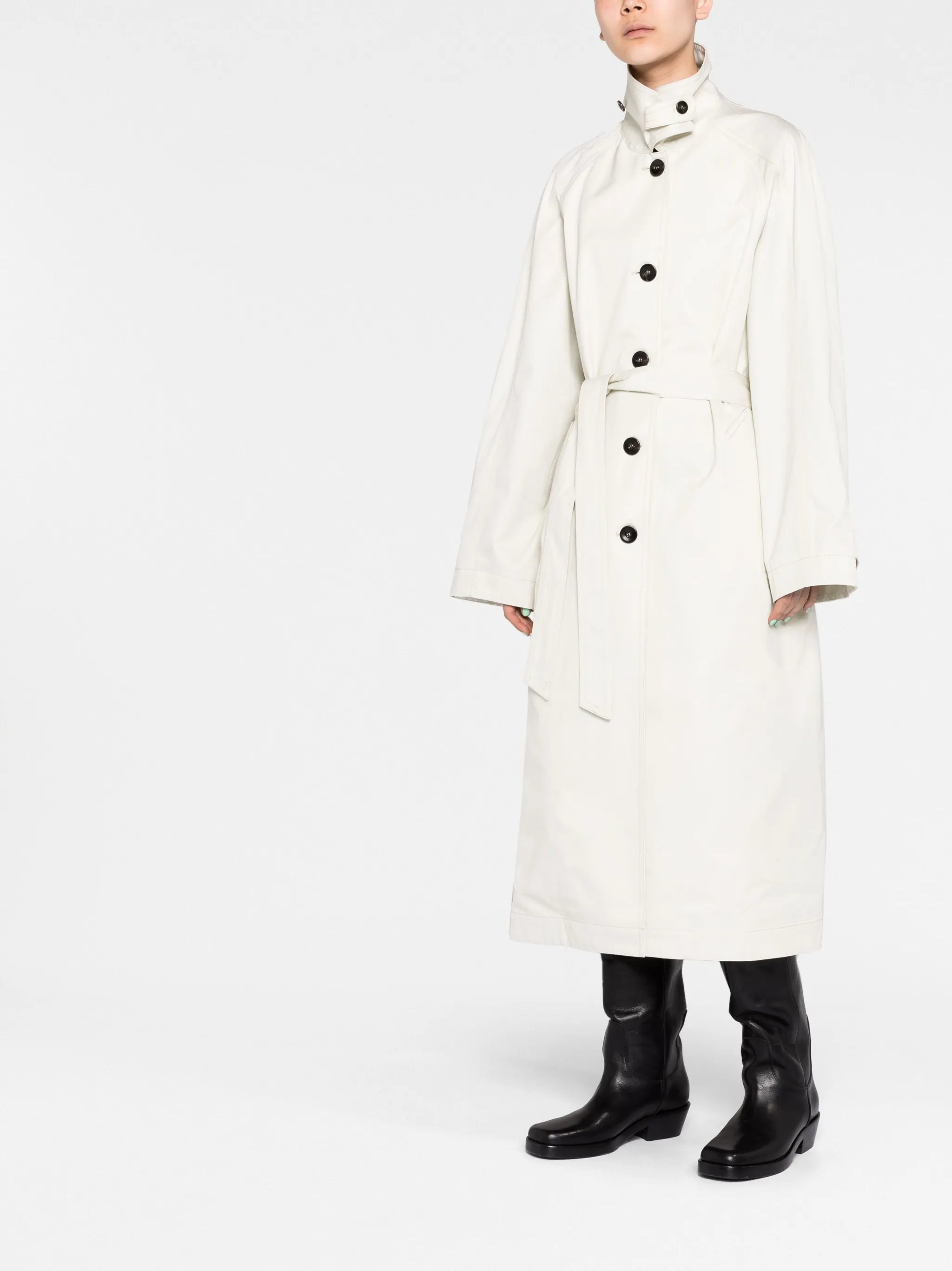 belted trench coat