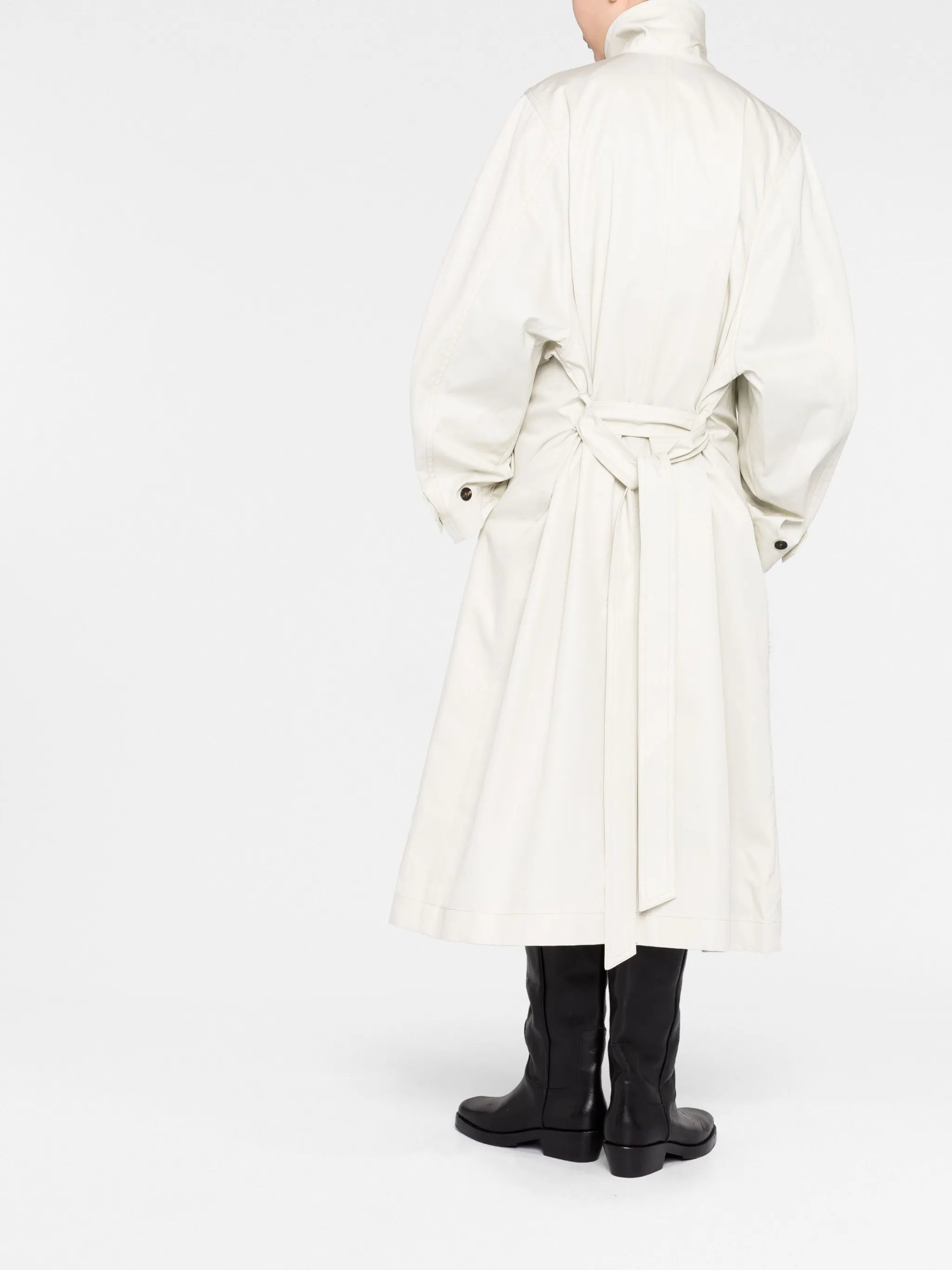 belted trench coat