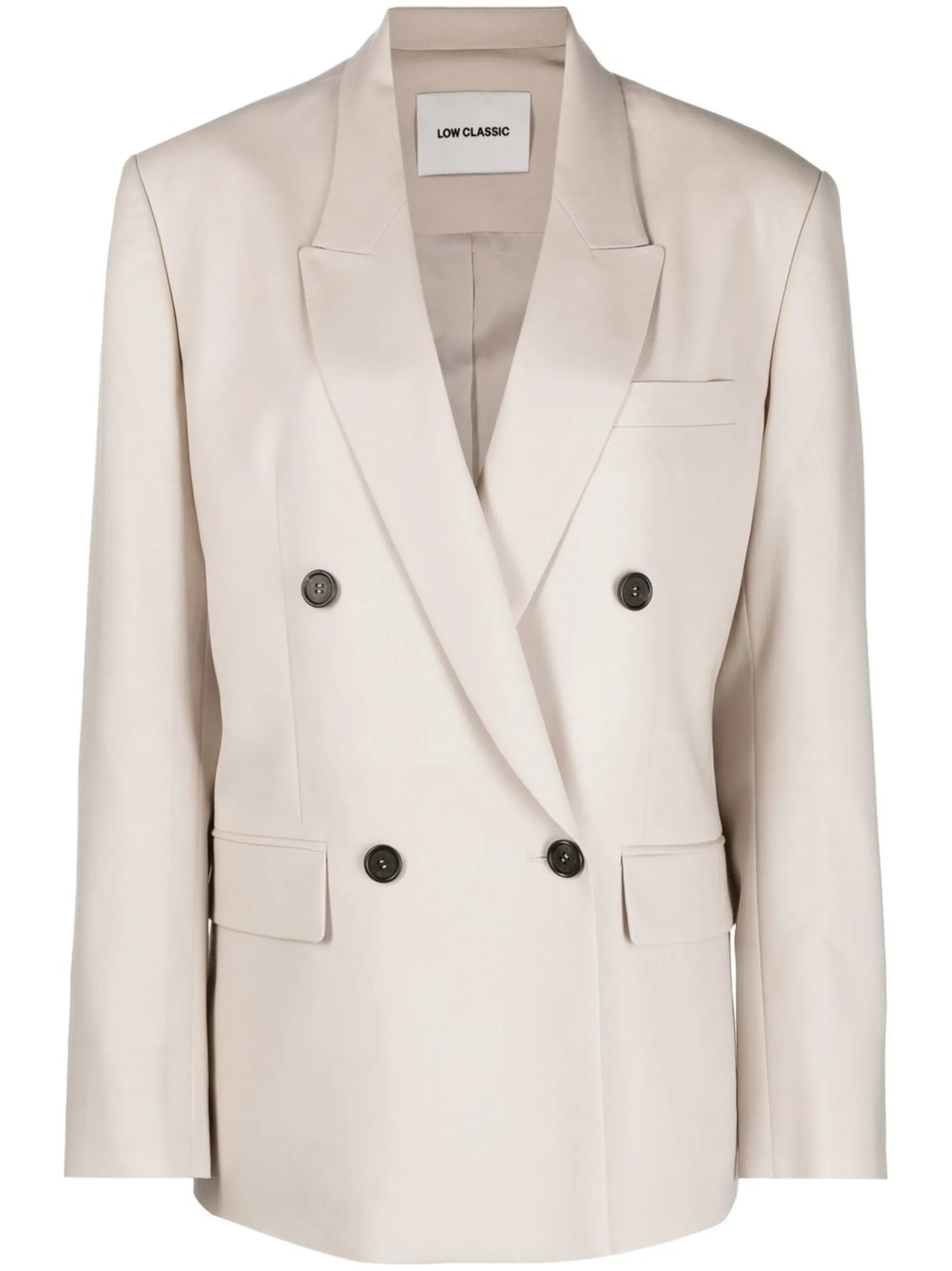double-breasted blazer