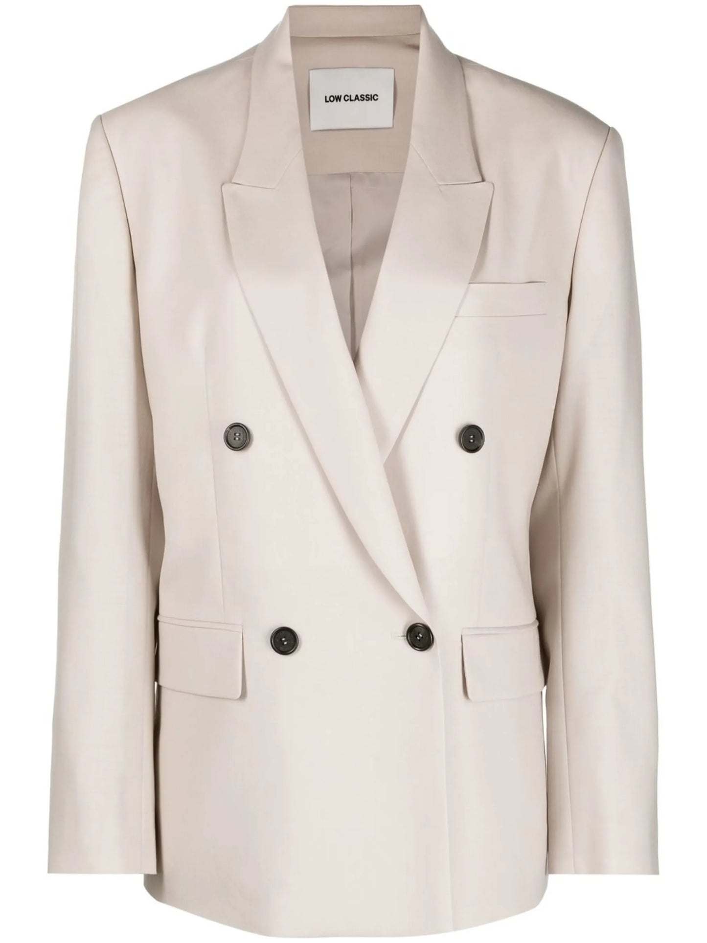 double-breasted blazer