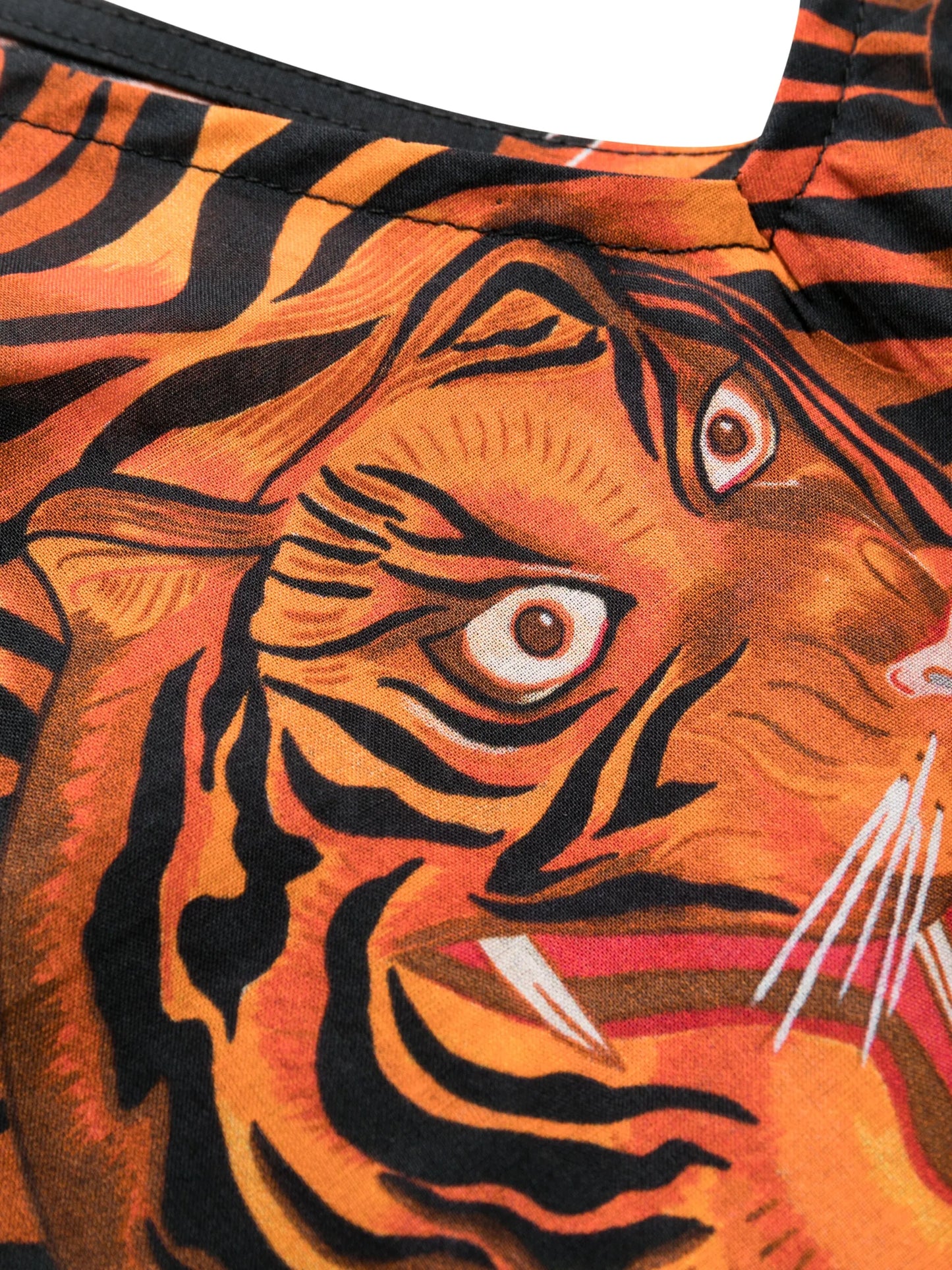 tiger print cotton pajamas