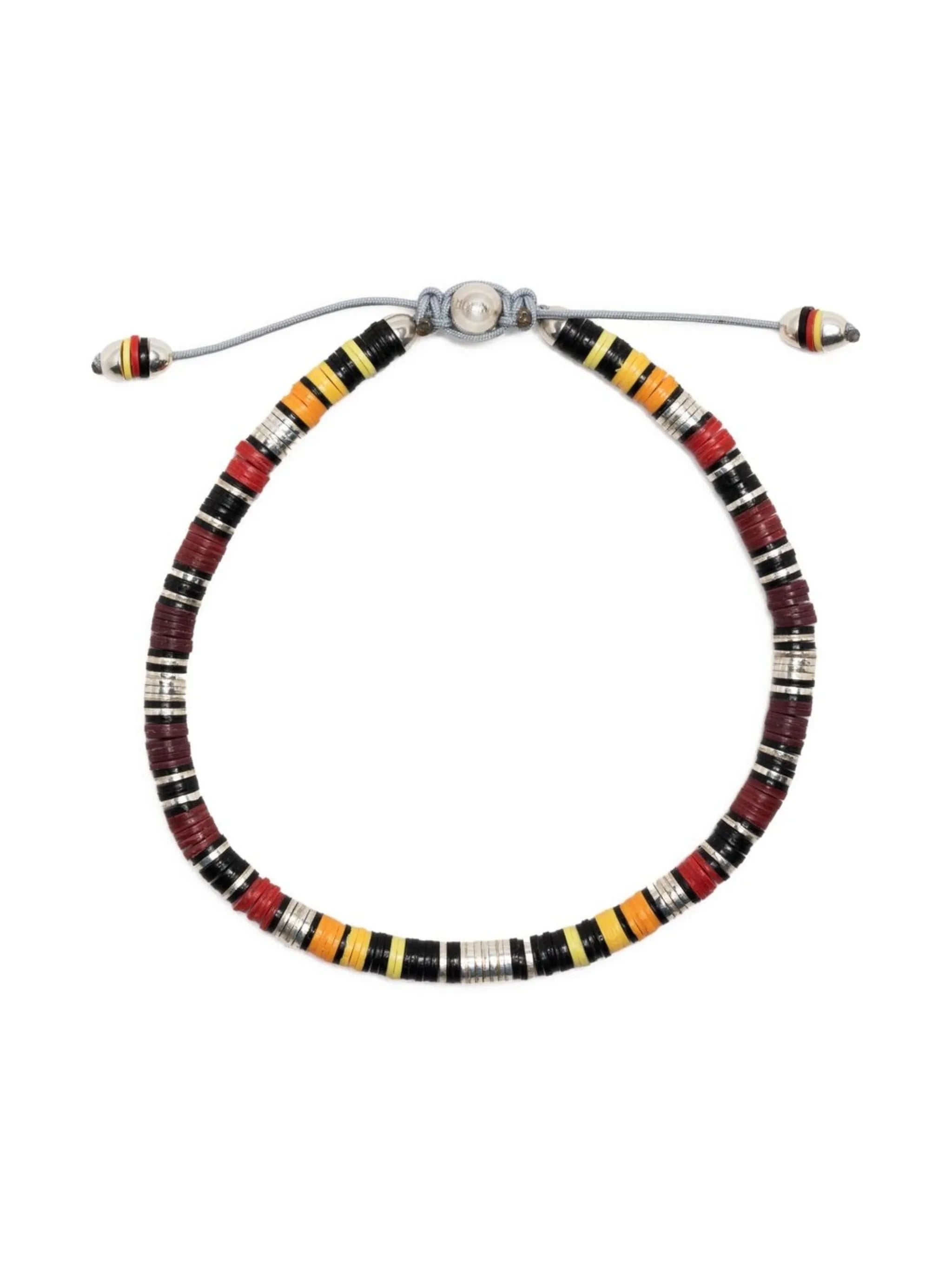 18kt yellow gold bead bracelet