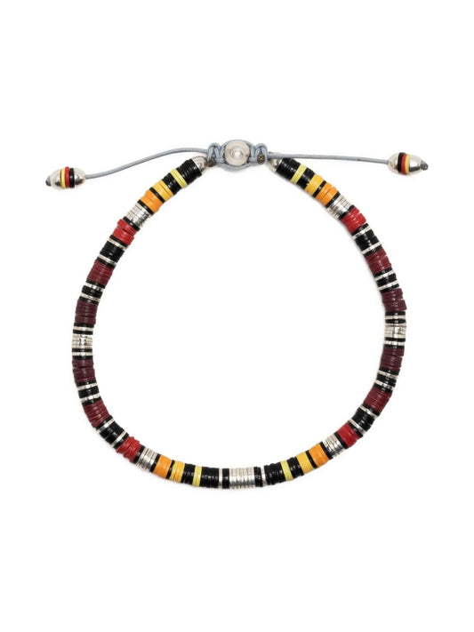 18kt yellow gold bead bracelet