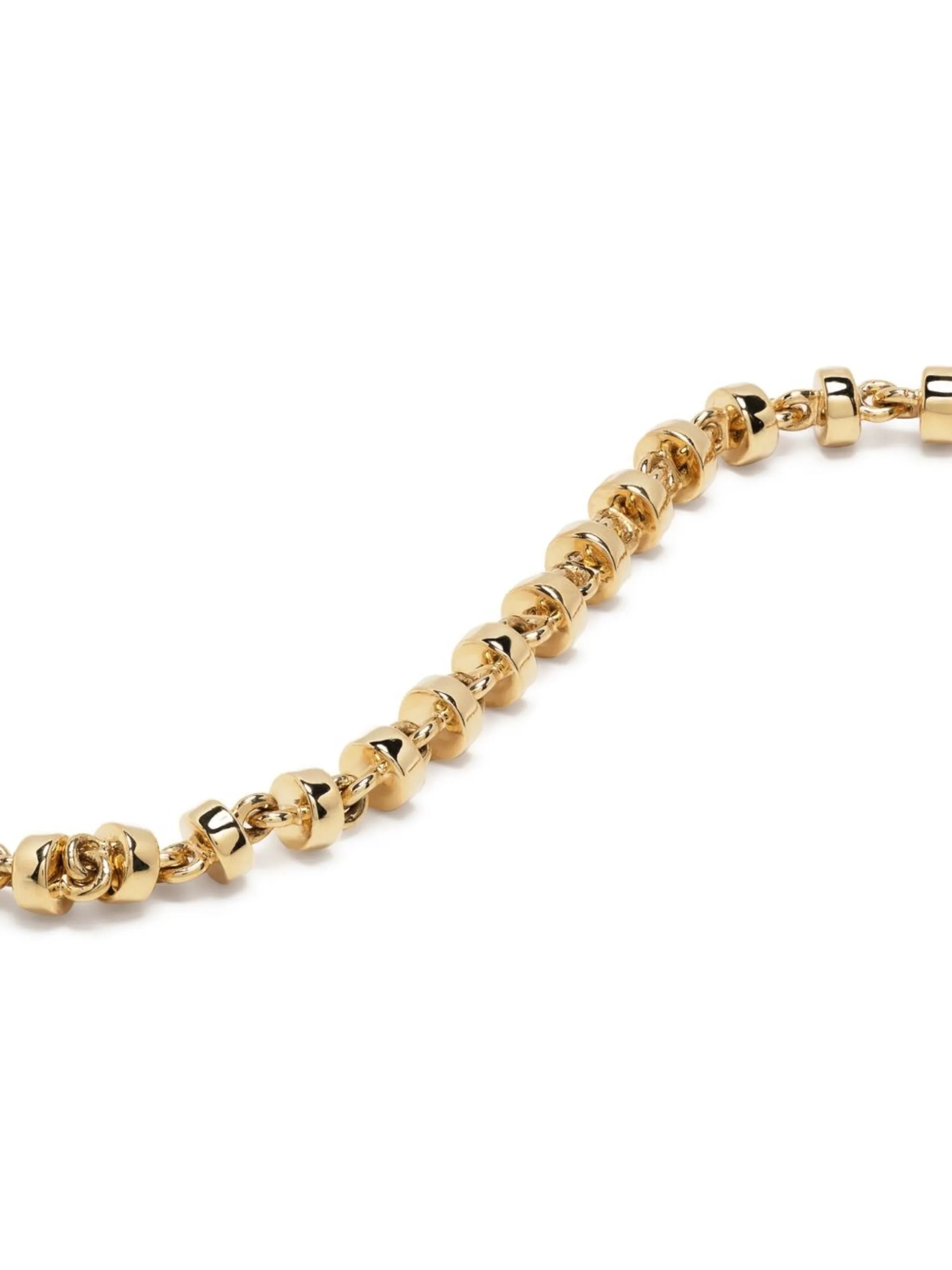 18kt yellow gold Omni pavé detail bracelet