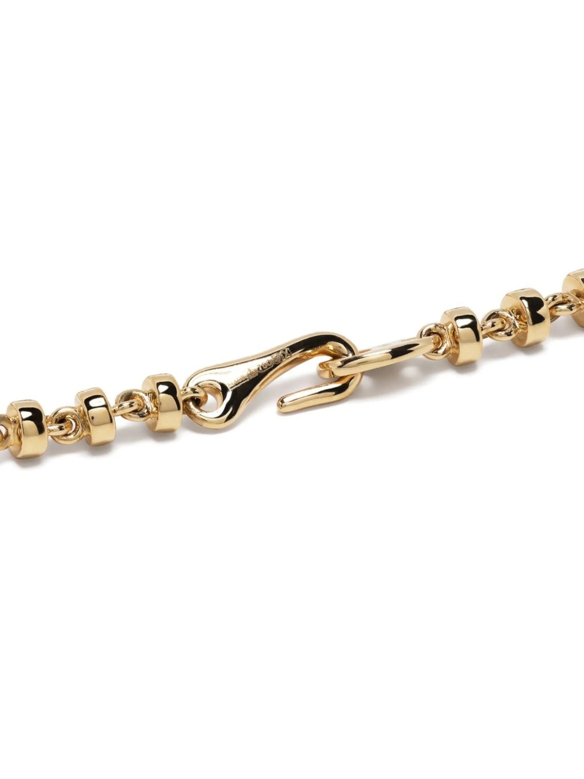 18kt yellow gold Omni pavé detail bracelet