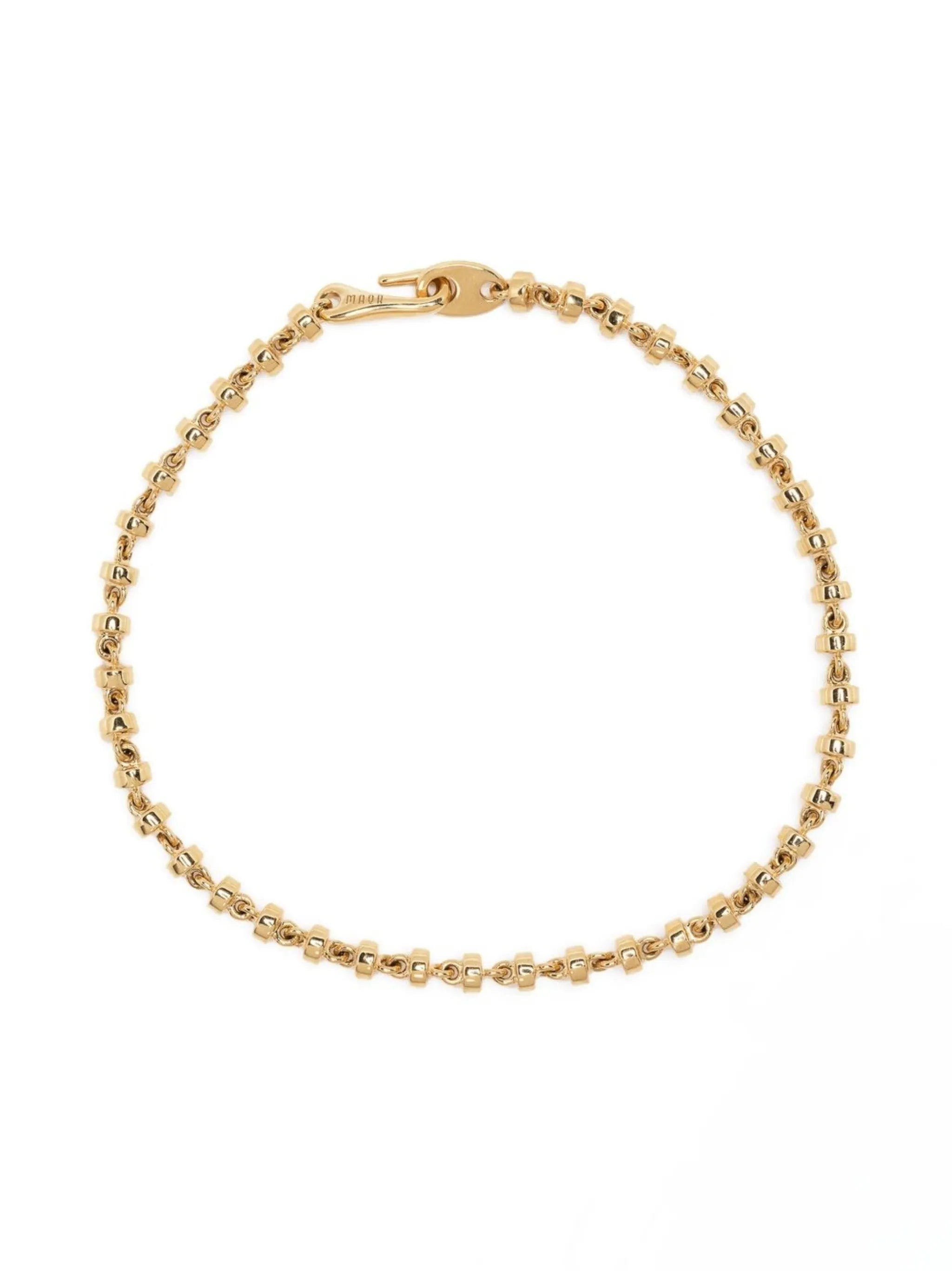 18kt yellow gold Omni pavé detail bracelet