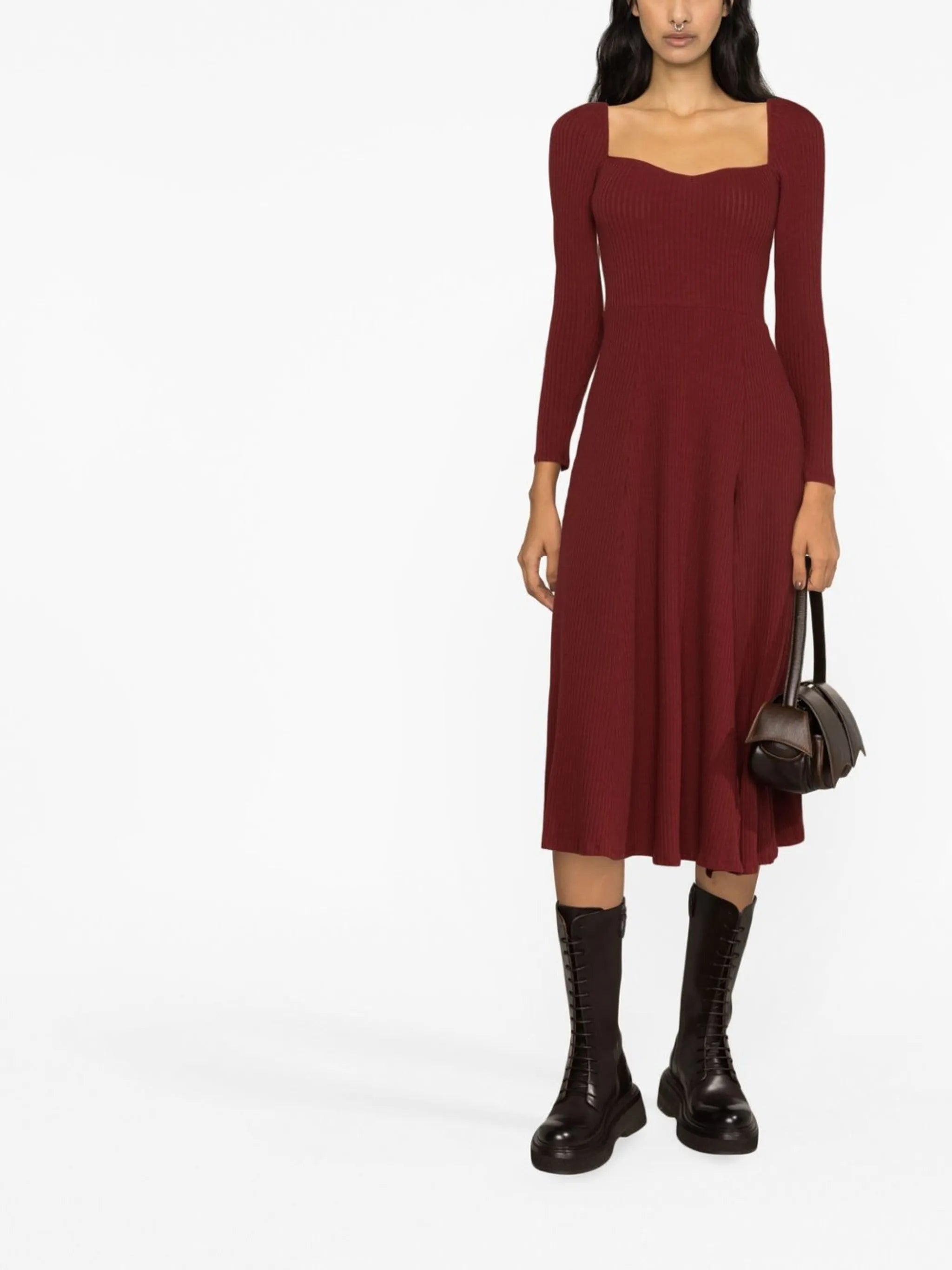Banks rib-knit dress