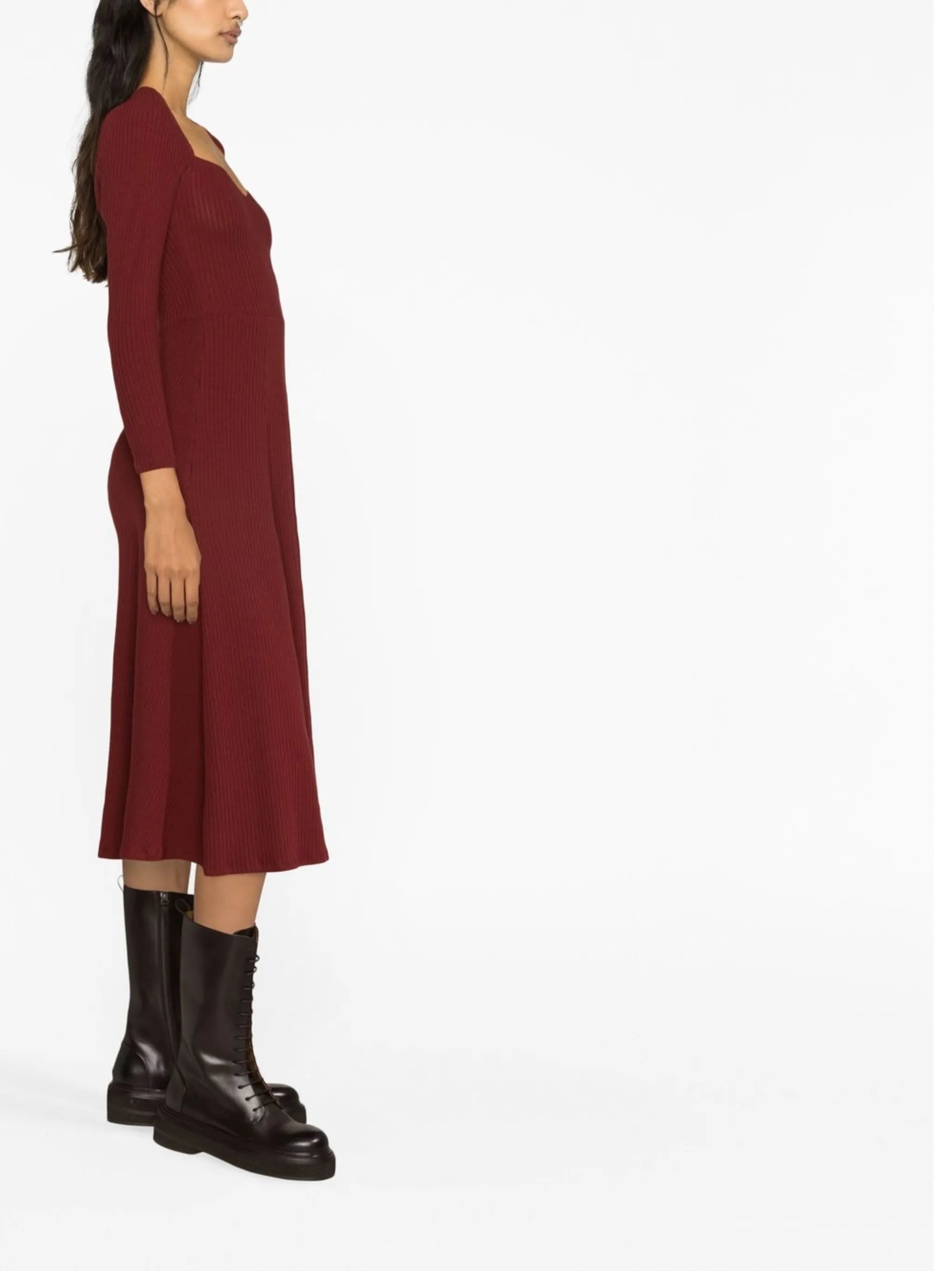 Banks rib-knit dress