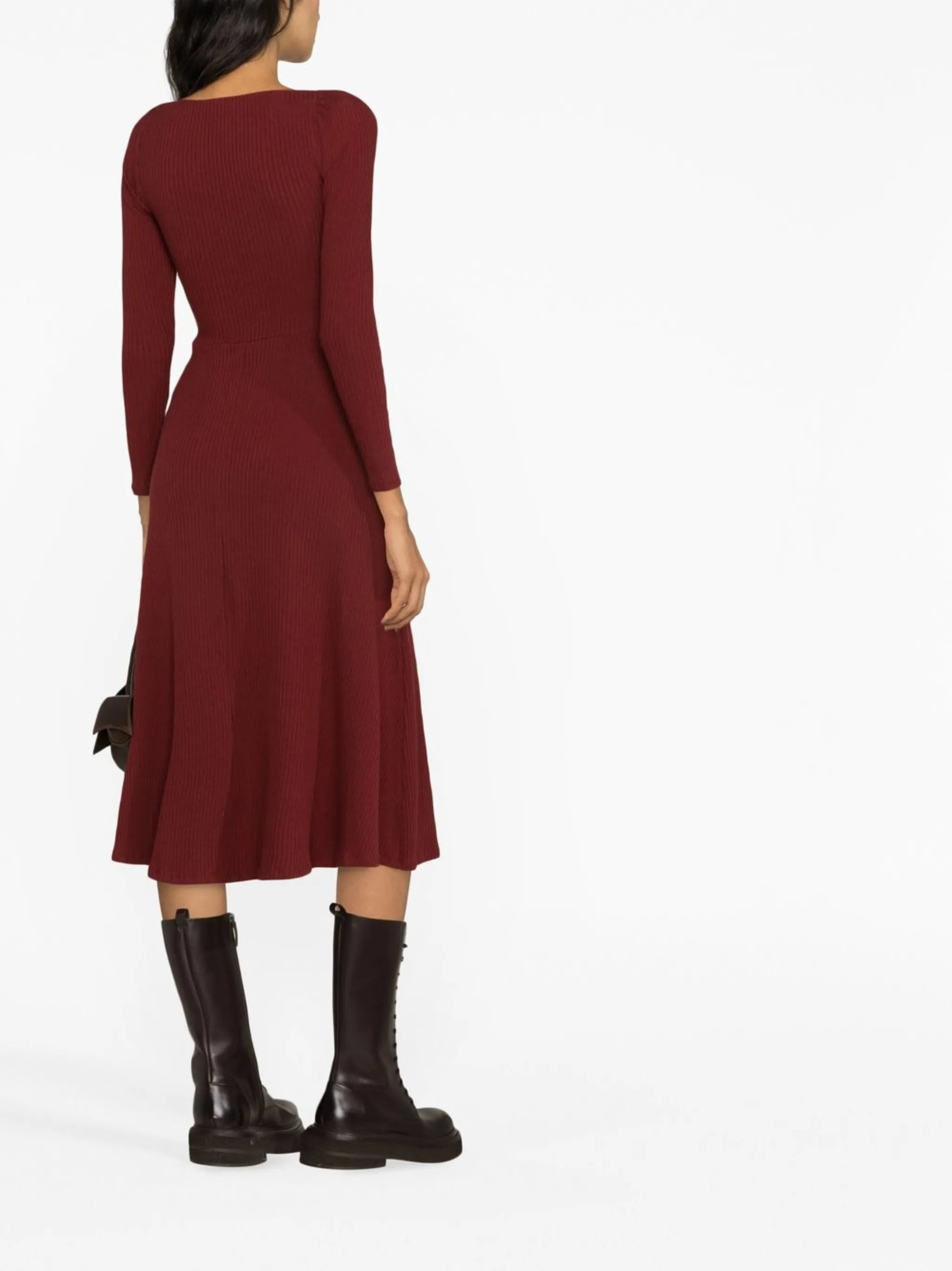Banks rib-knit dress