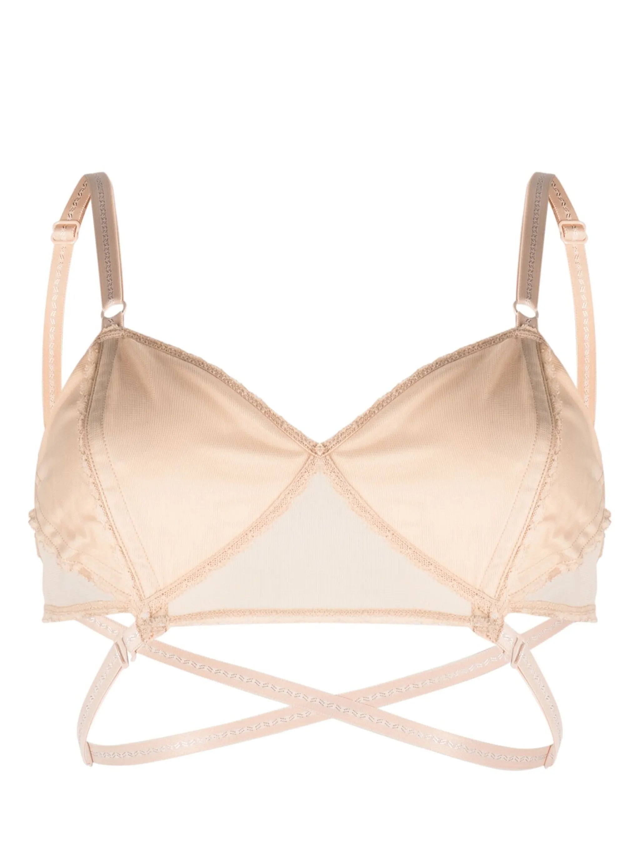 x Kim Kardashain criss-cross bra